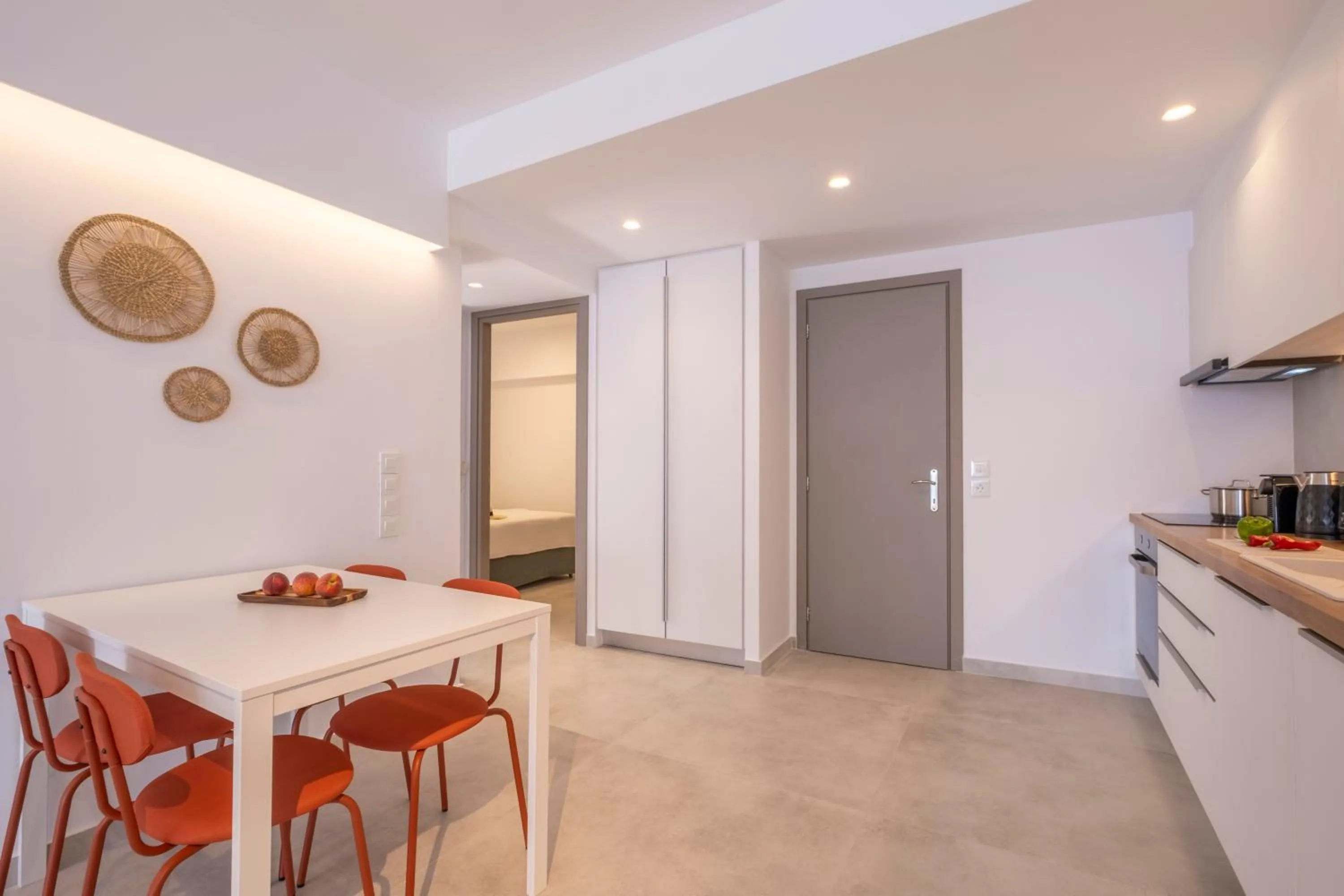 Kitchen or kitchenette in Meli Apartments & Villas