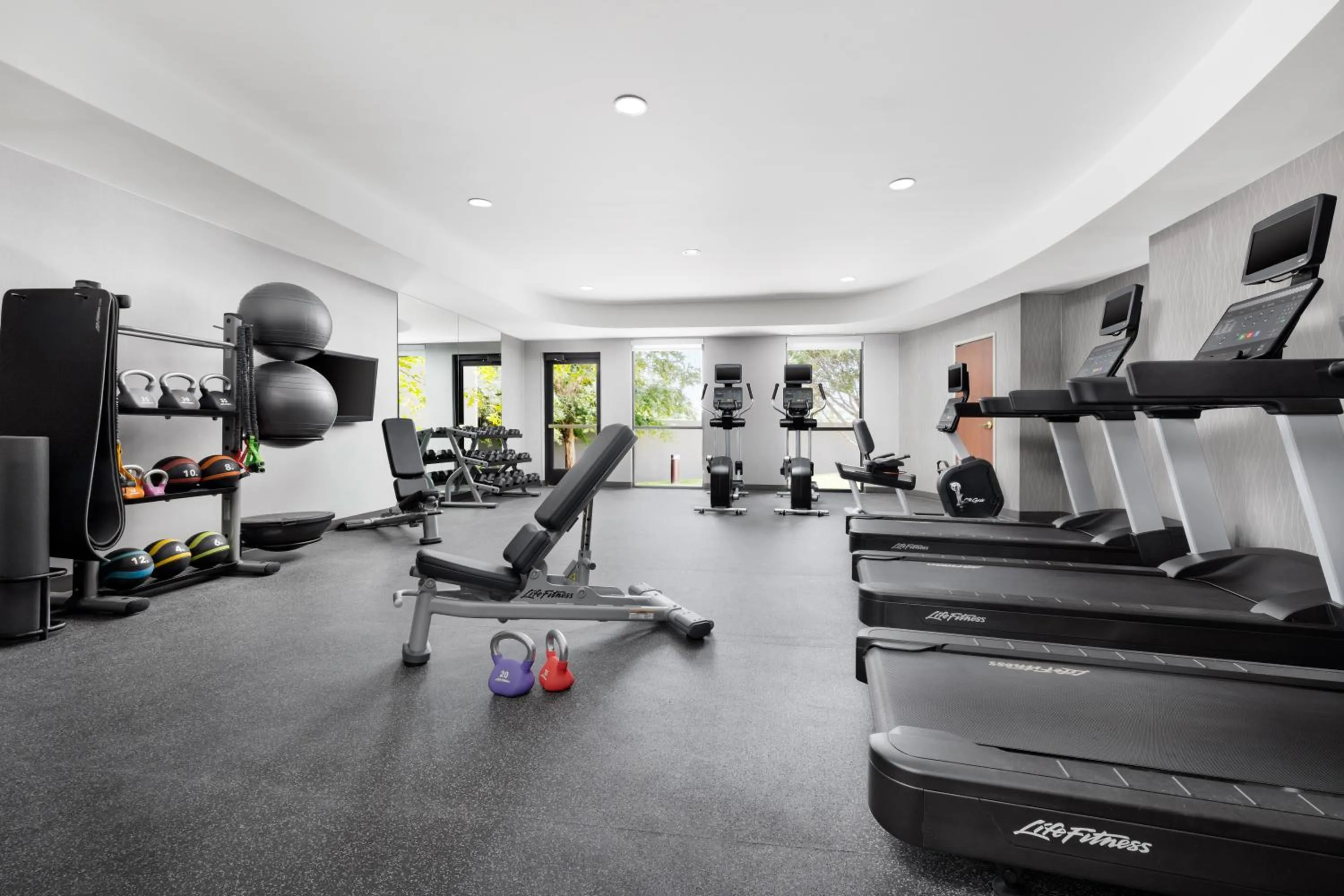 Fitness centre/facilities in Courtyard by Marriott Amarillo West/Medical Center