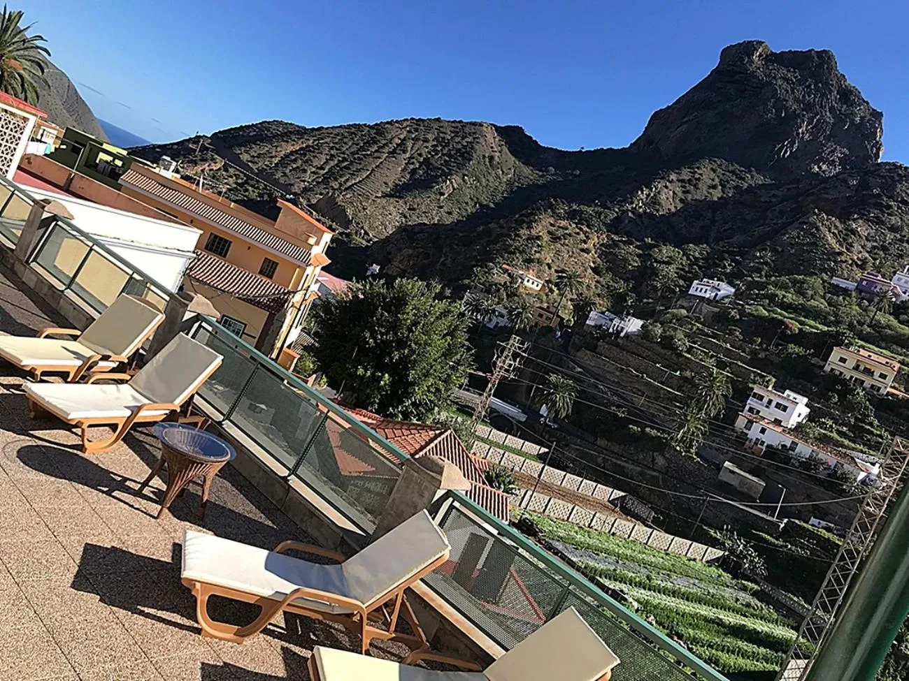 Solarium in Hotel Rural Triana
