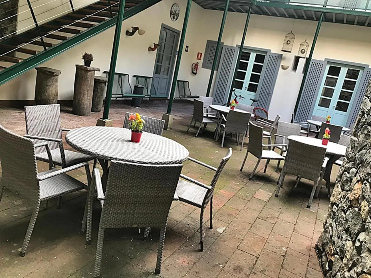 Patio in Hotel Rural Triana