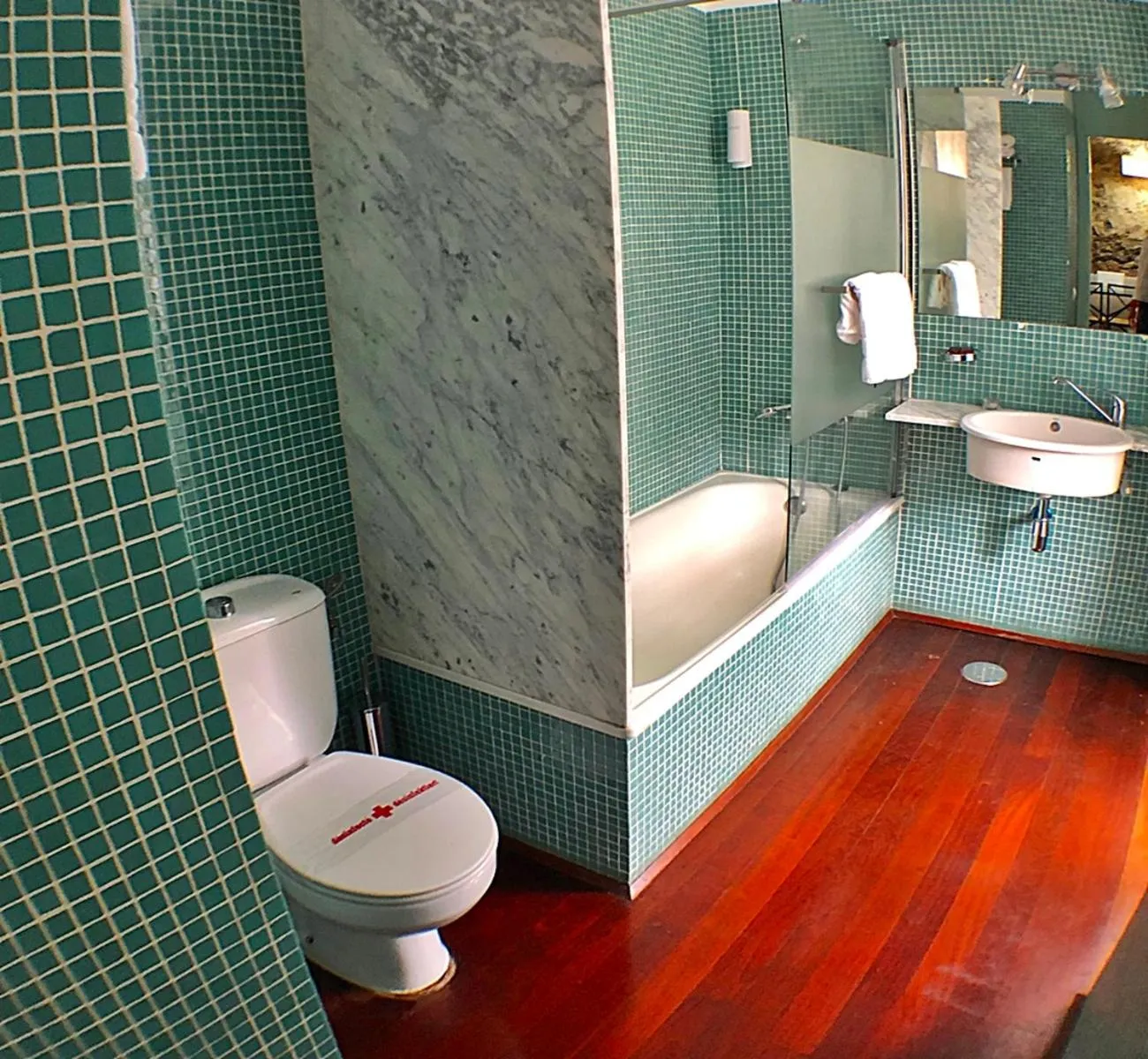 Bathroom in Hotel Rural Triana