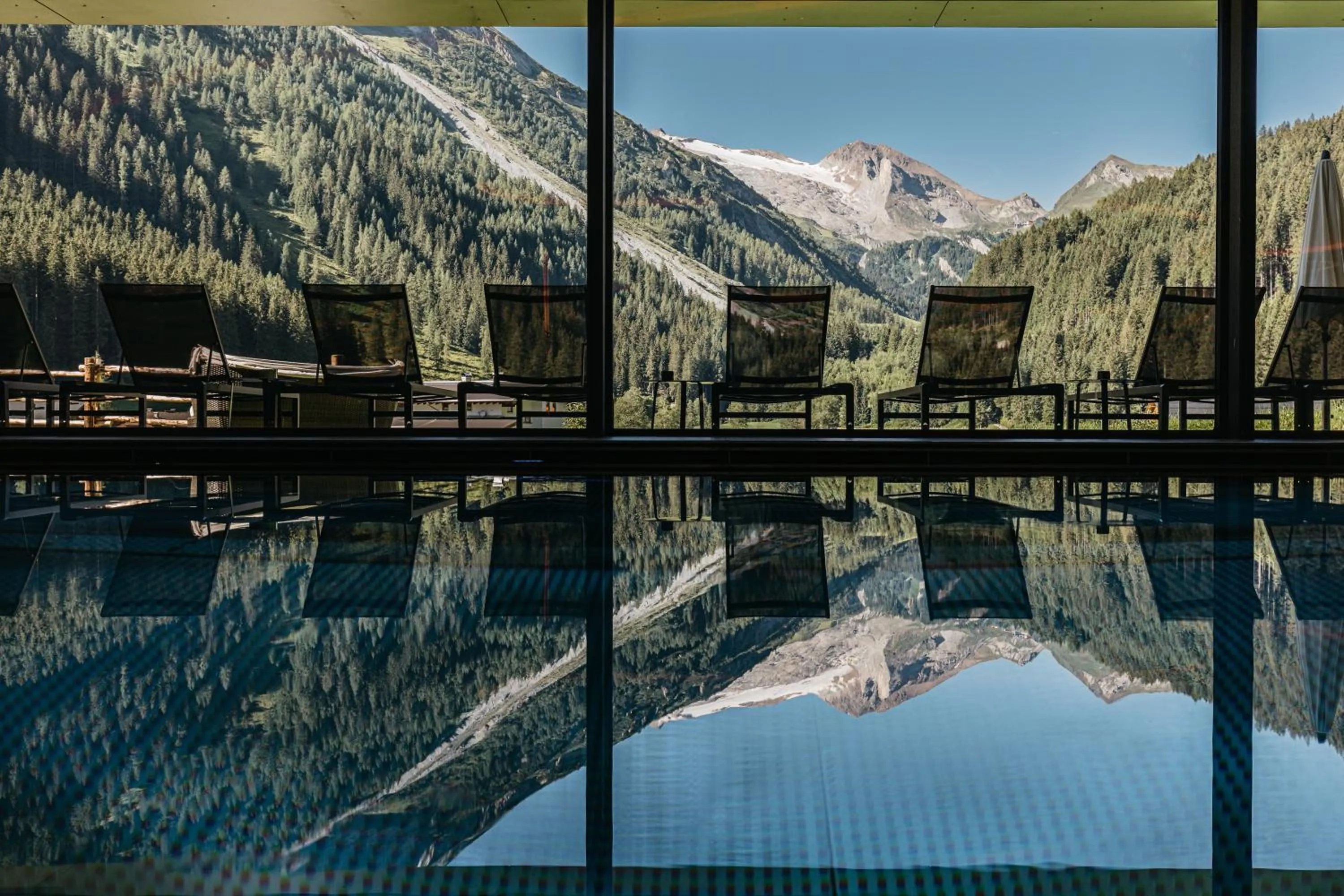 Spa and wellness centre/facilities in Alpinhotel Berghaus spa