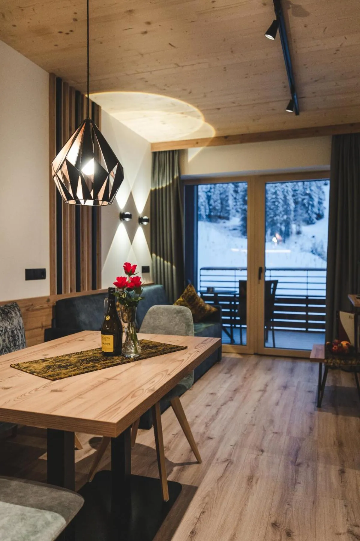 Living room in Alpinhotel Berghaus spa