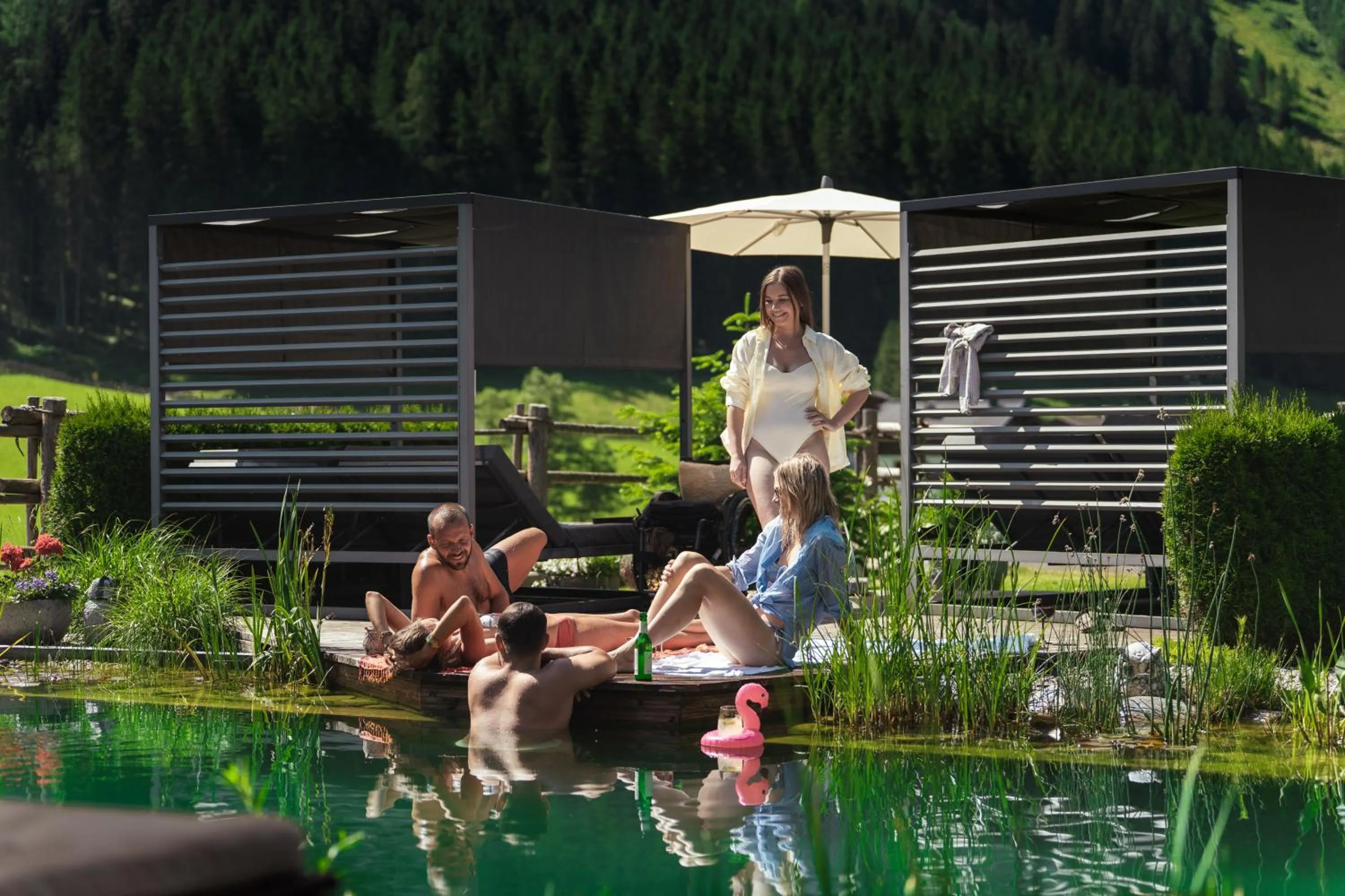 Summer in Alpinhotel Berghaus spa