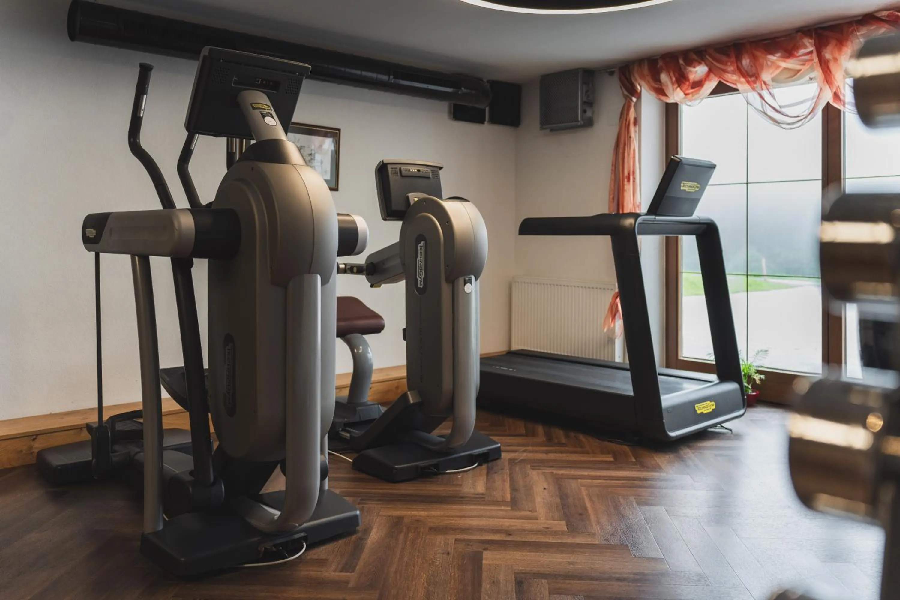 Fitness centre/facilities in Alpinhotel Berghaus spa