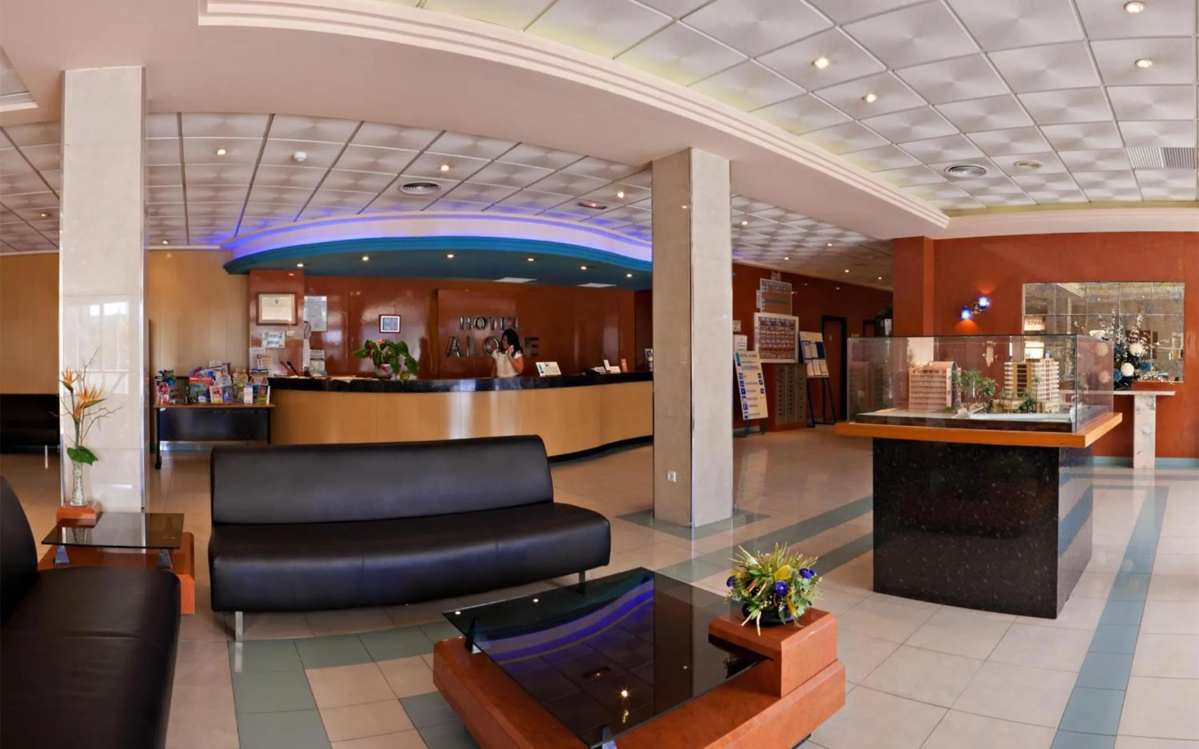 Lobby or reception in Hotel Alone