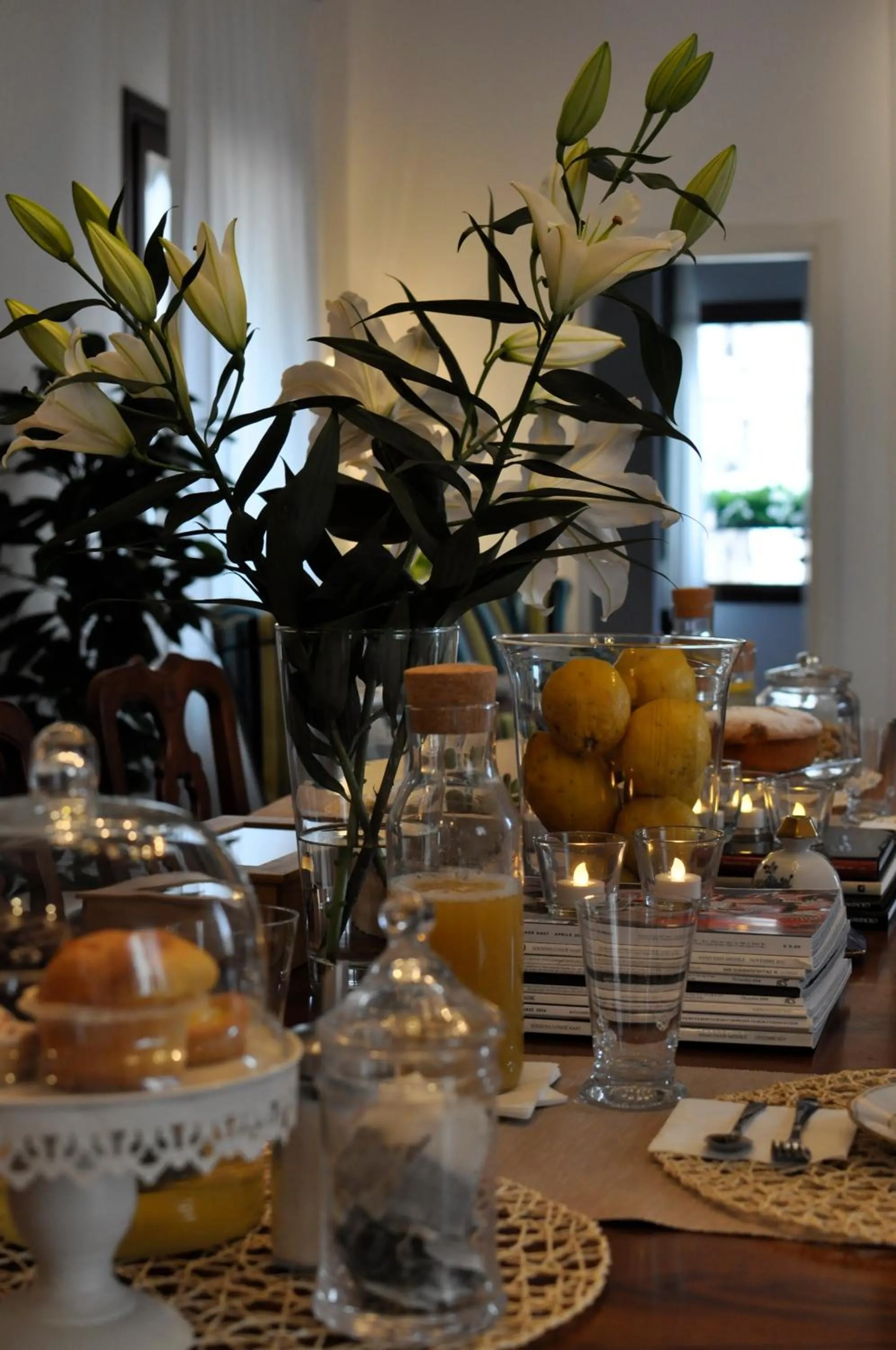 Communal lounge/ TV room in Casa Colleoni