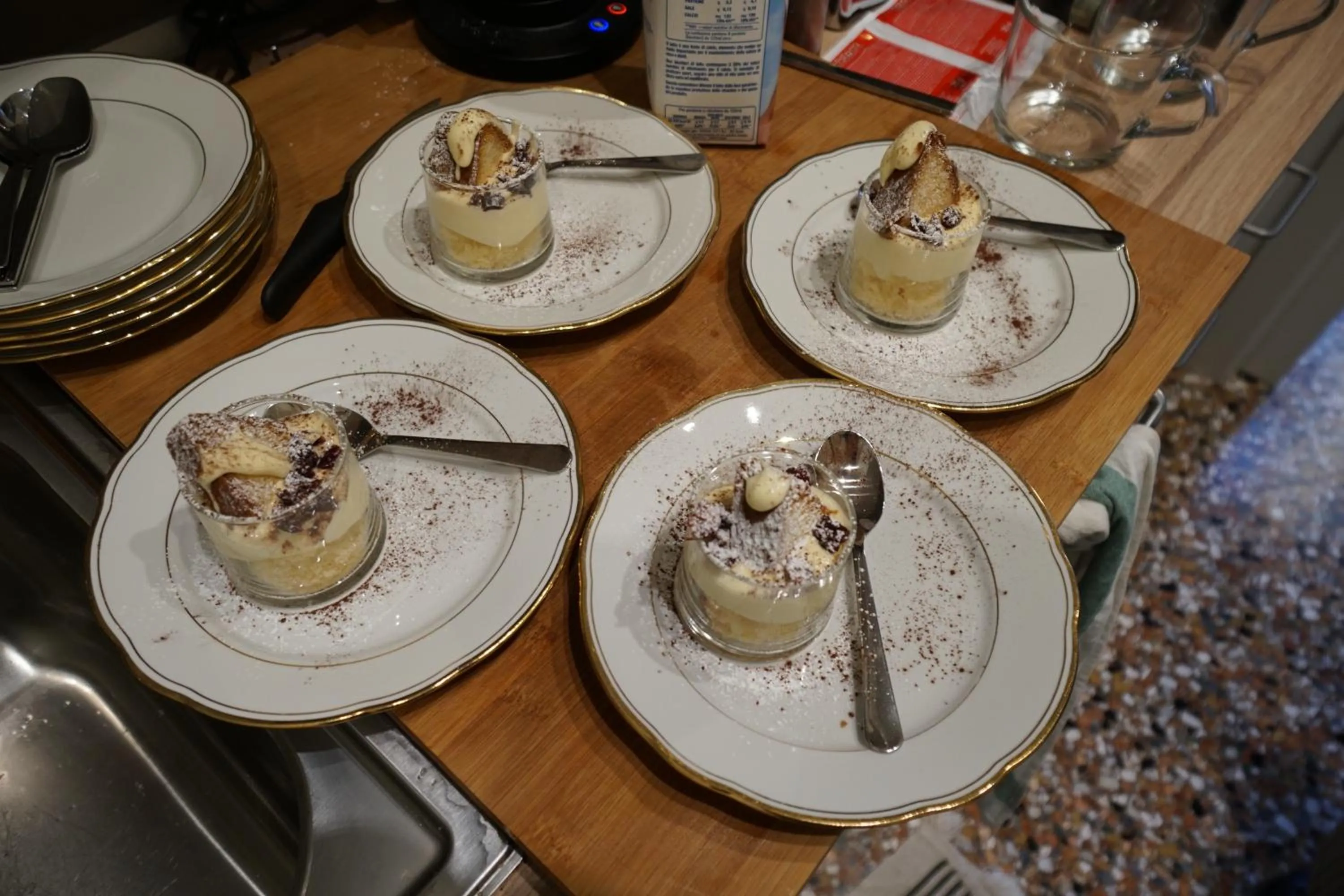 Food close-up in Casa Colleoni