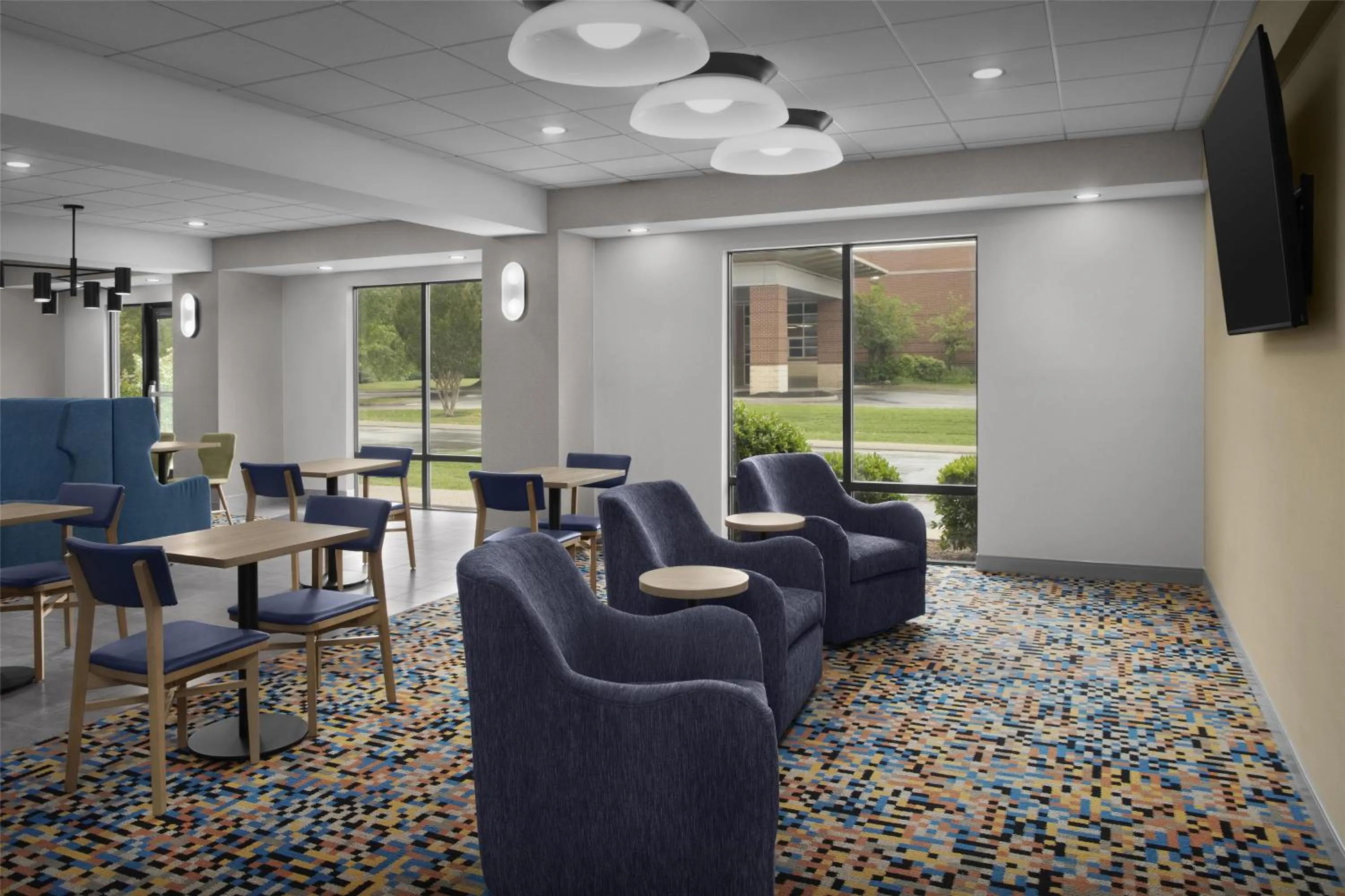 Lobby or reception in Hampton Inn Lenoir City
