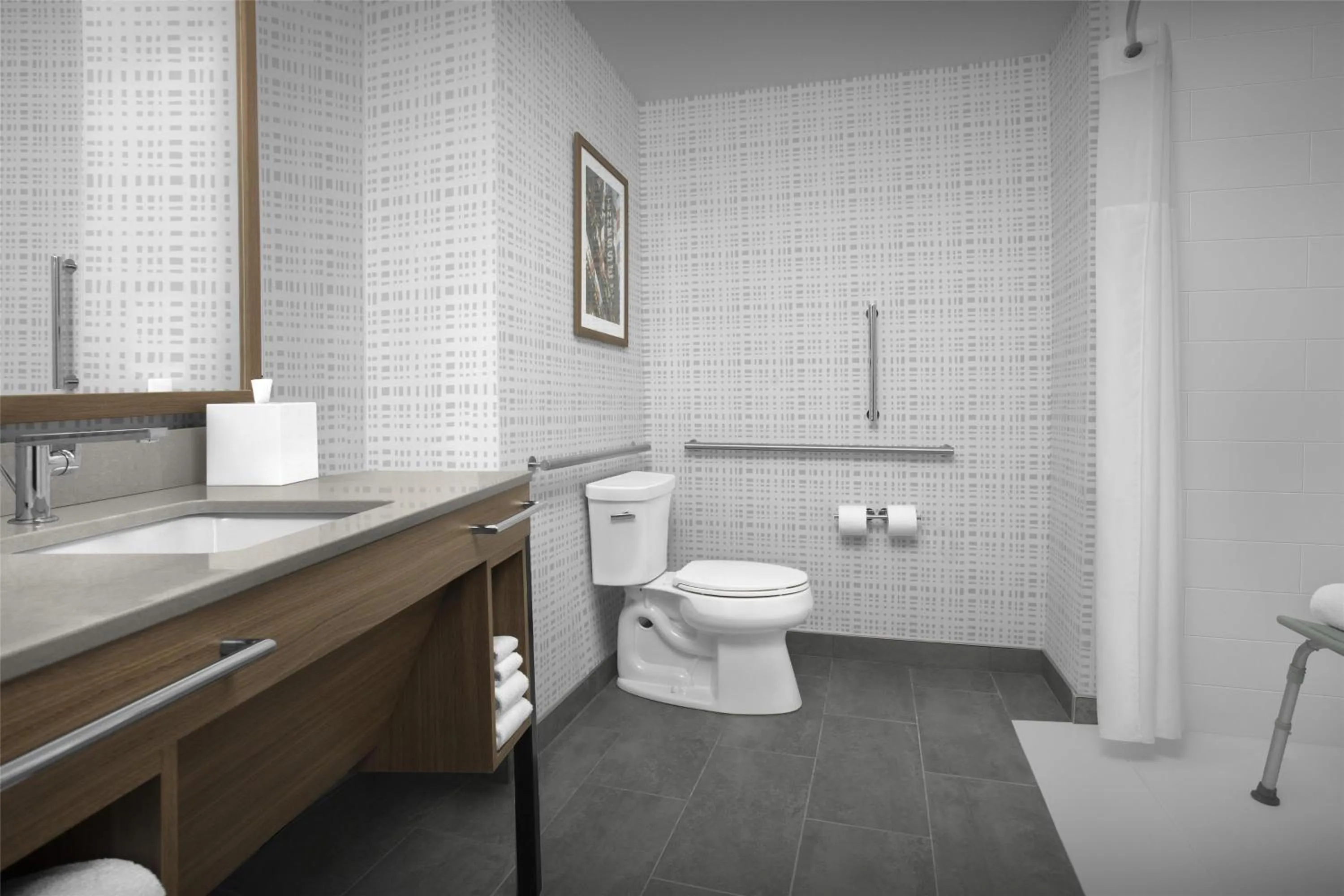 Bathroom in Hampton Inn Lenoir City