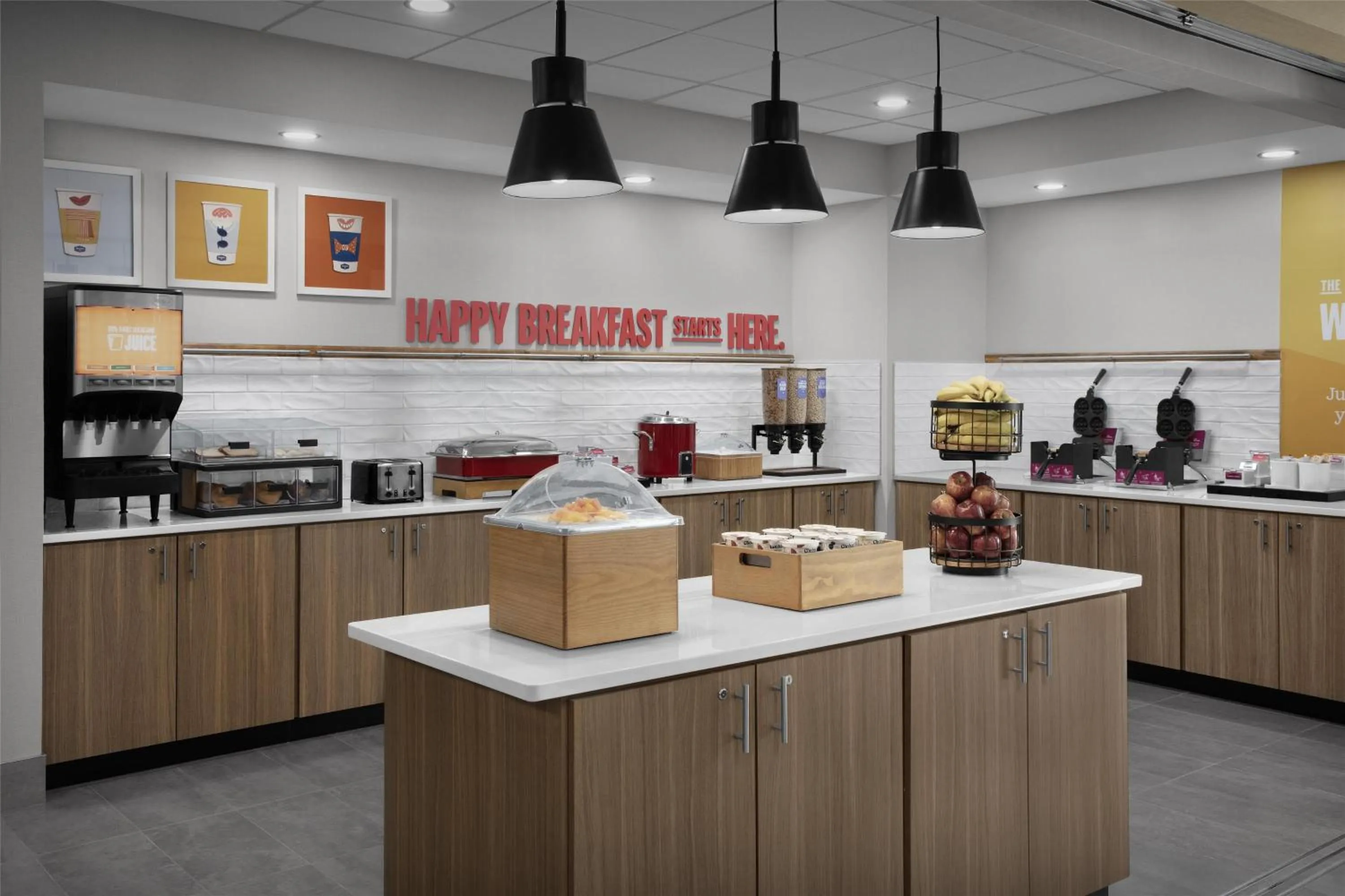 Breakfast in Hampton Inn Lenoir City