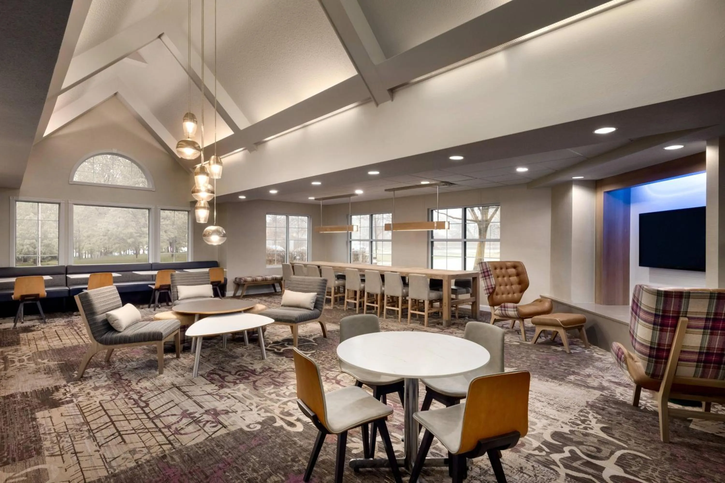 Lobby or reception in Residence Inn by Marriott West Springfield