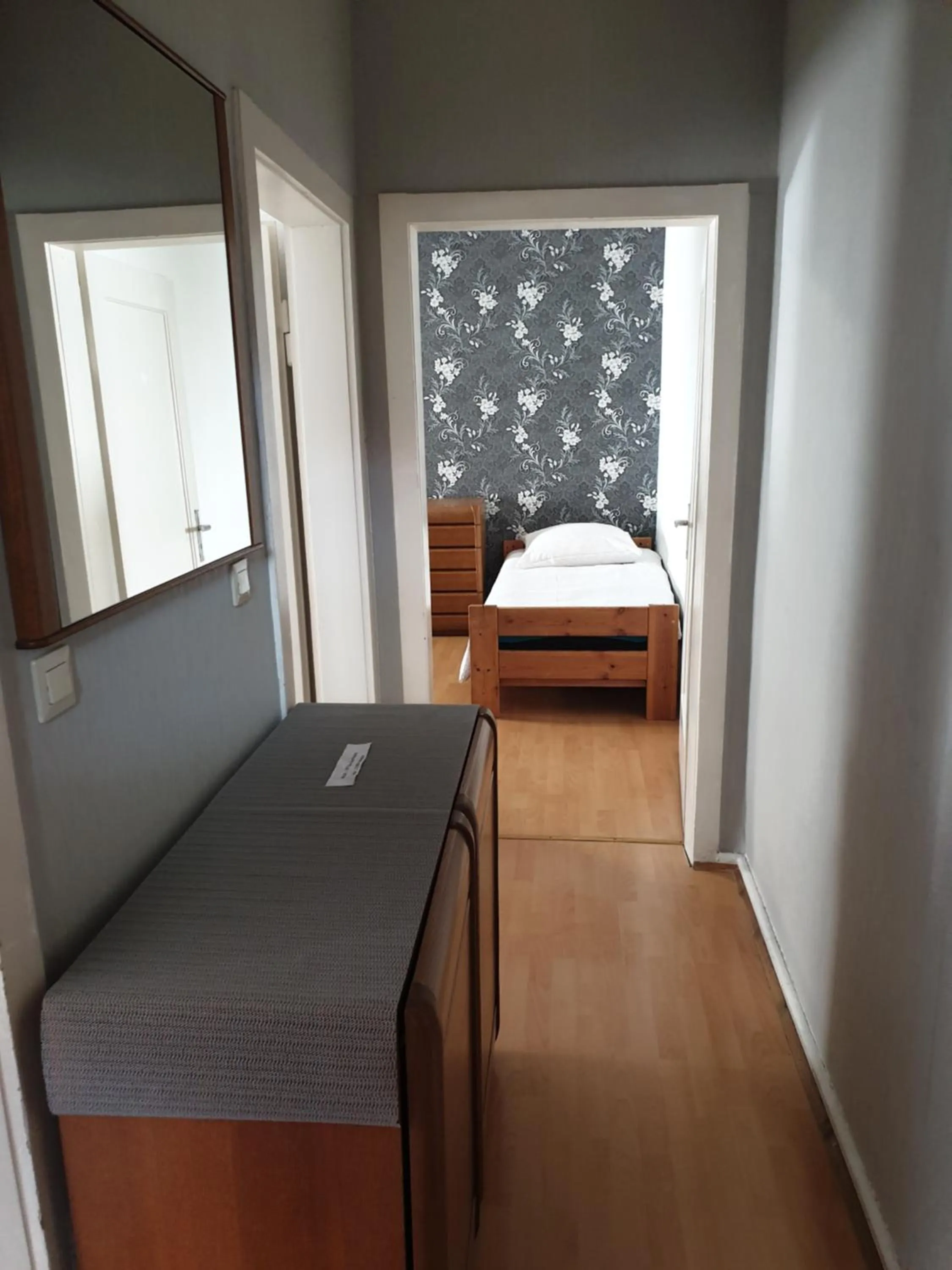 Bedroom, Bed in Gästewohnung