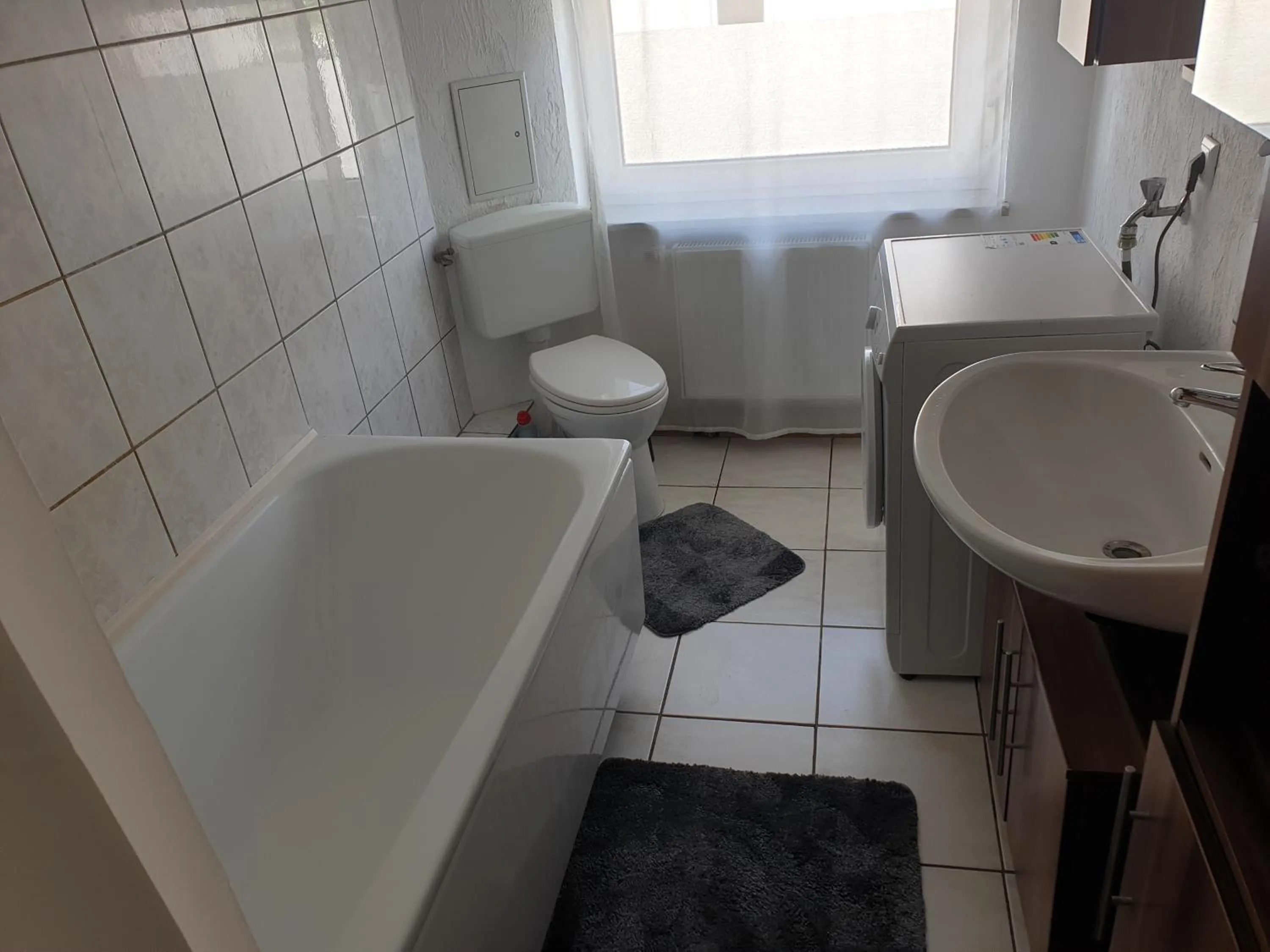 Toilet in Gästewohnung