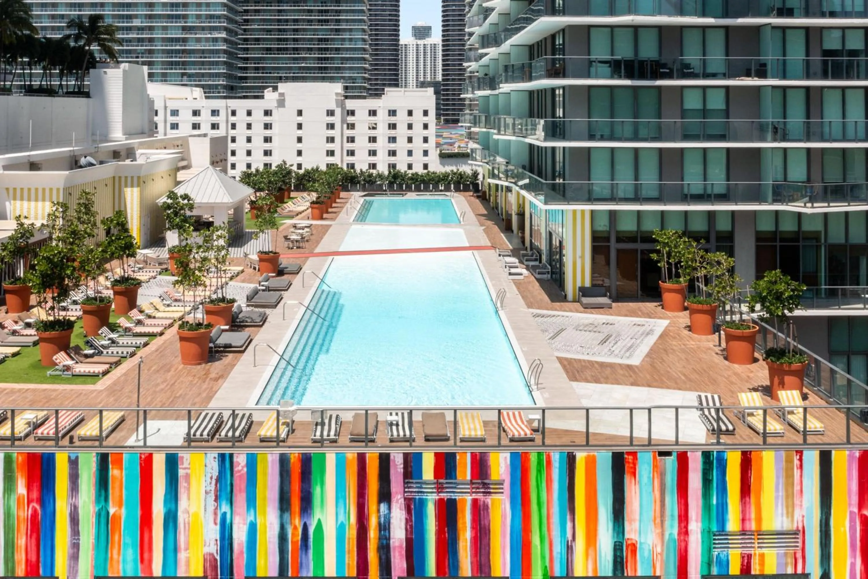 Swimming pool in Dua Miami, Autograph Collection