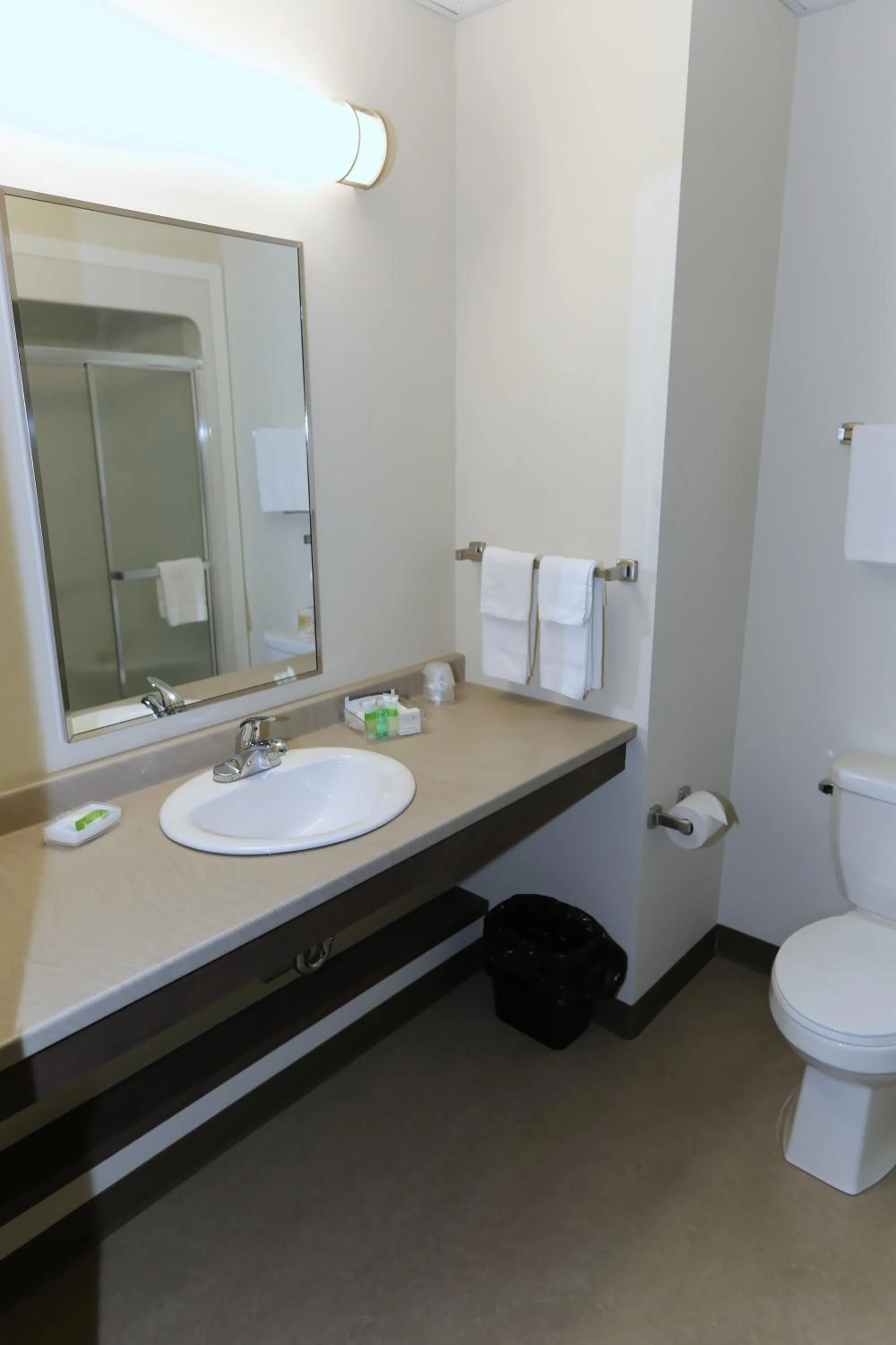 Bathroom in Crossroads Inn & Suites