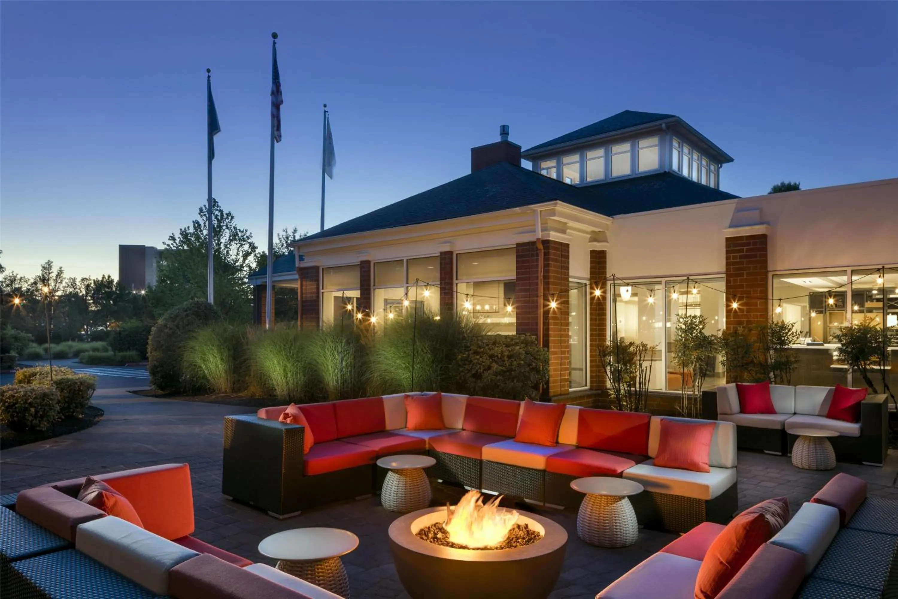 Patio in Hilton Garden Inn Corvallis