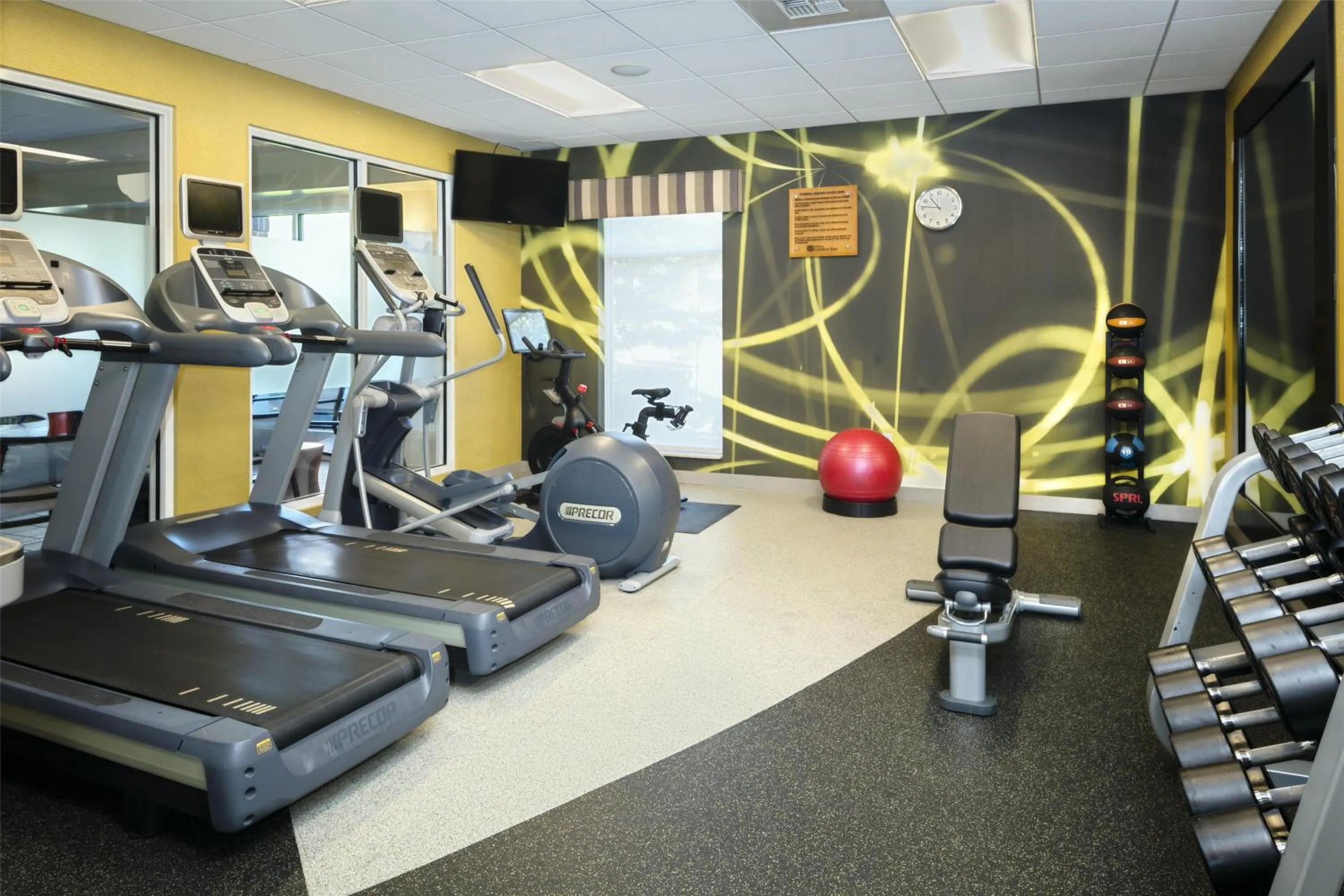 Fitness centre/facilities in Hilton Garden Inn Corvallis