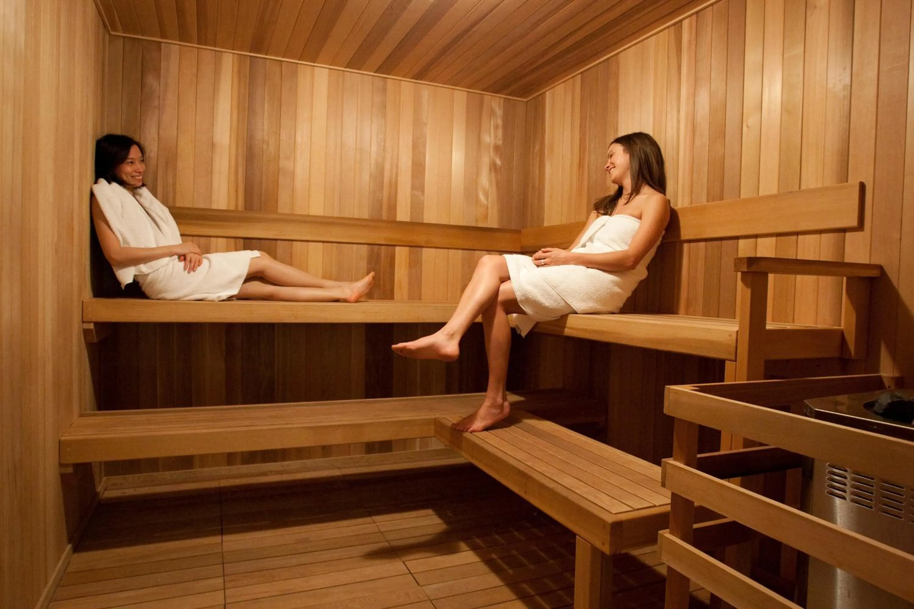 Sauna in Aava Whistler Hotel