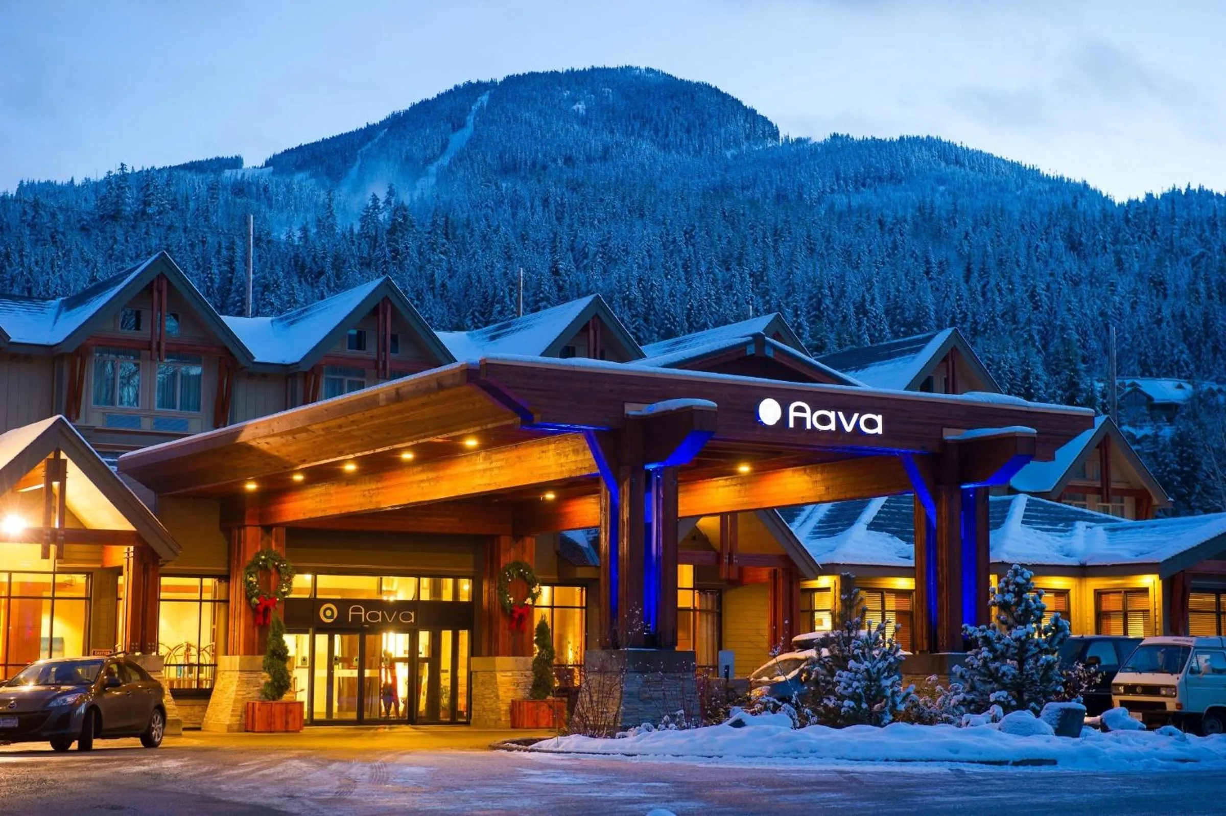 Facade/entrance in Aava Whistler Hotel