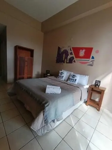 Bed in Beer Hotel Iguazú