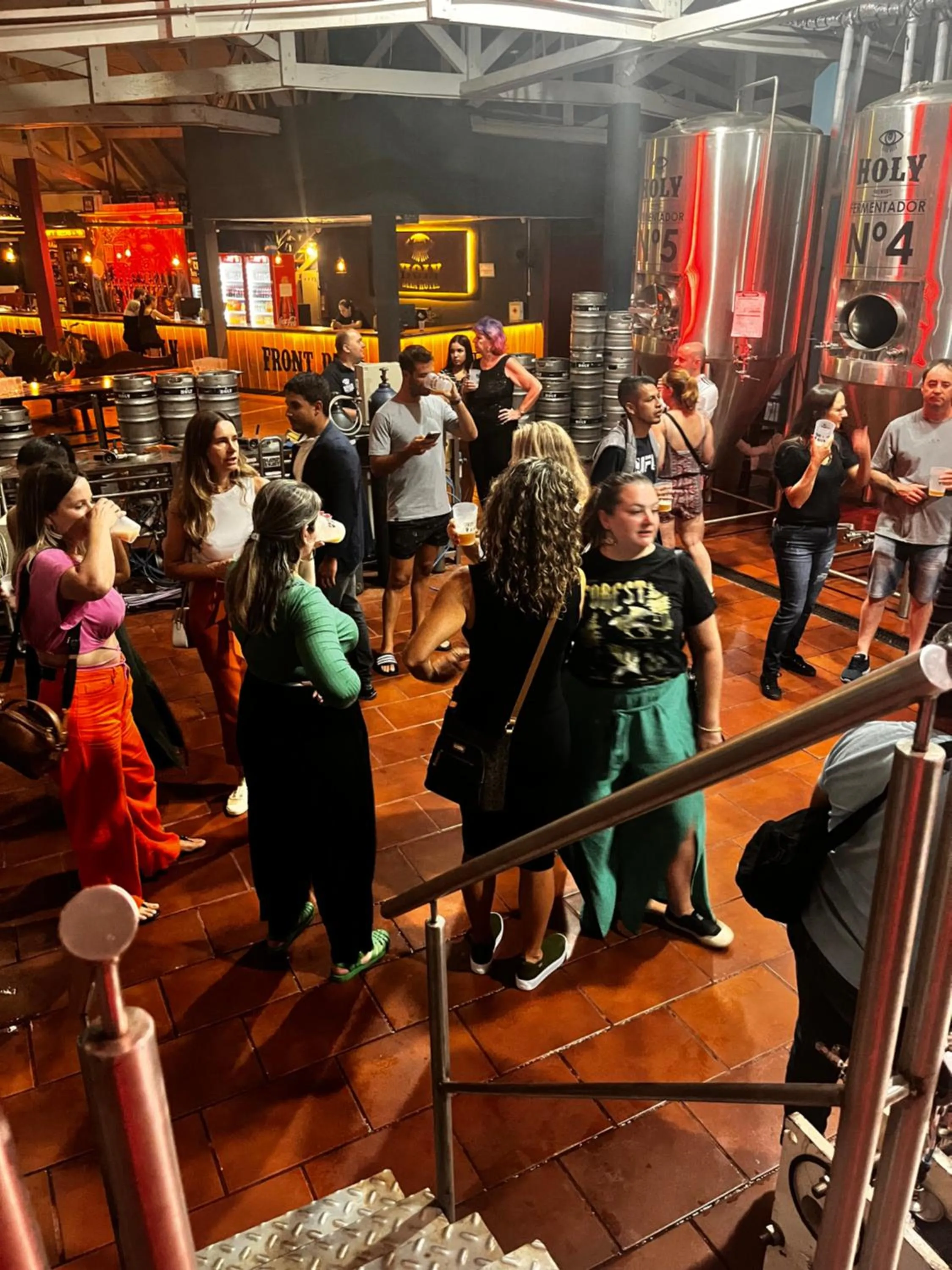 group of guests in Beer Hotel Iguazú