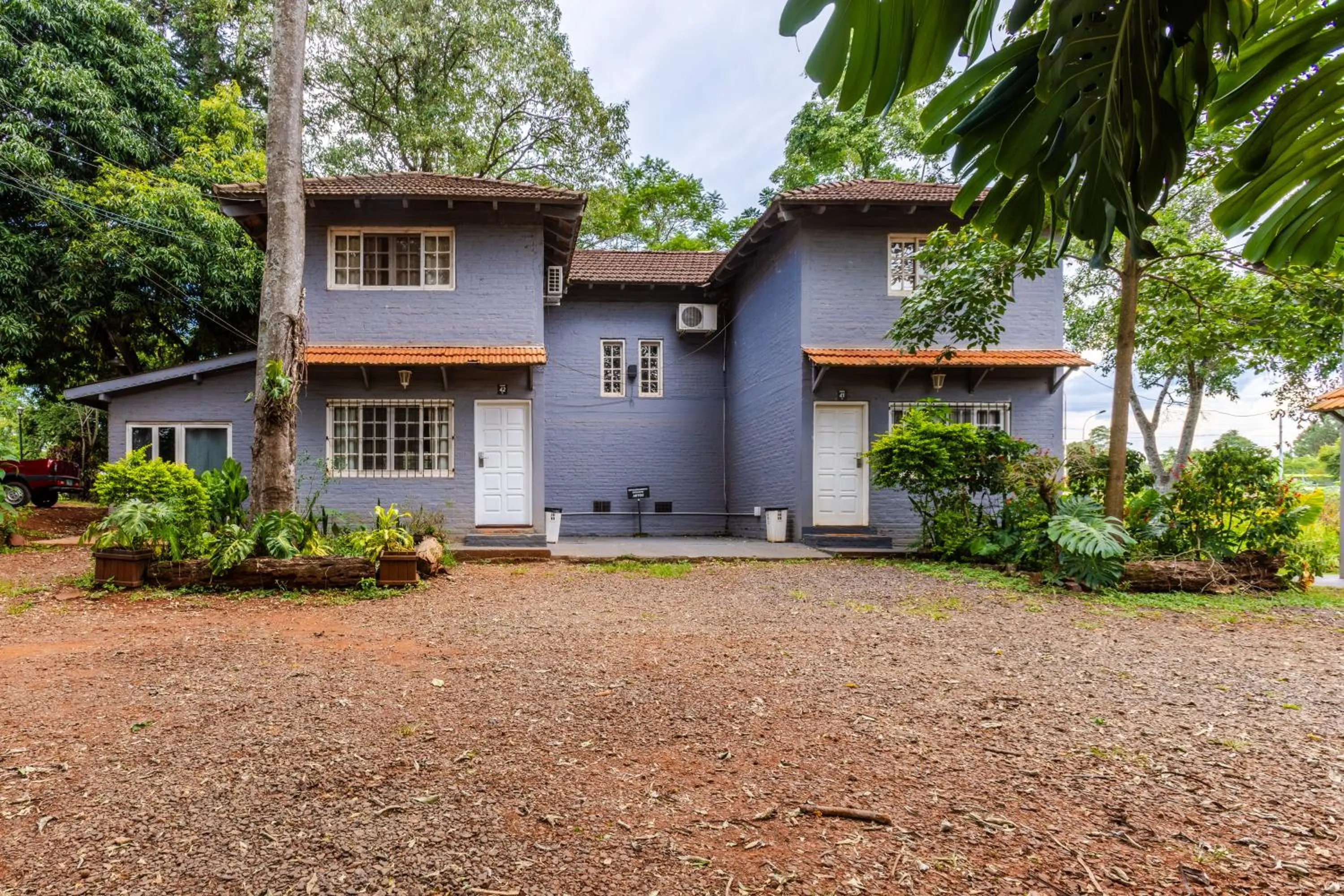 Garden view in Beer Hotel Iguazú