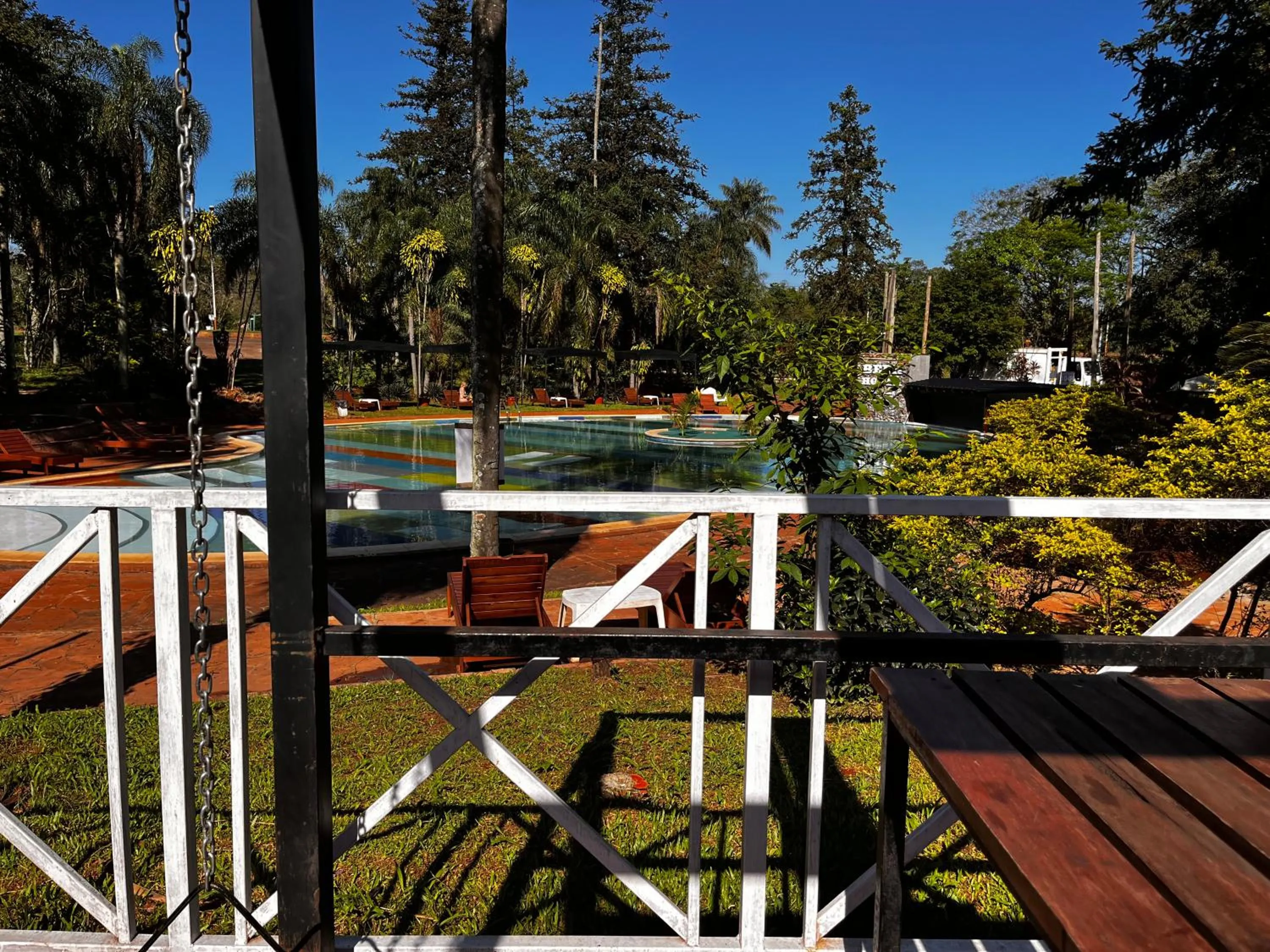 Garden in Beer Hotel Iguazú