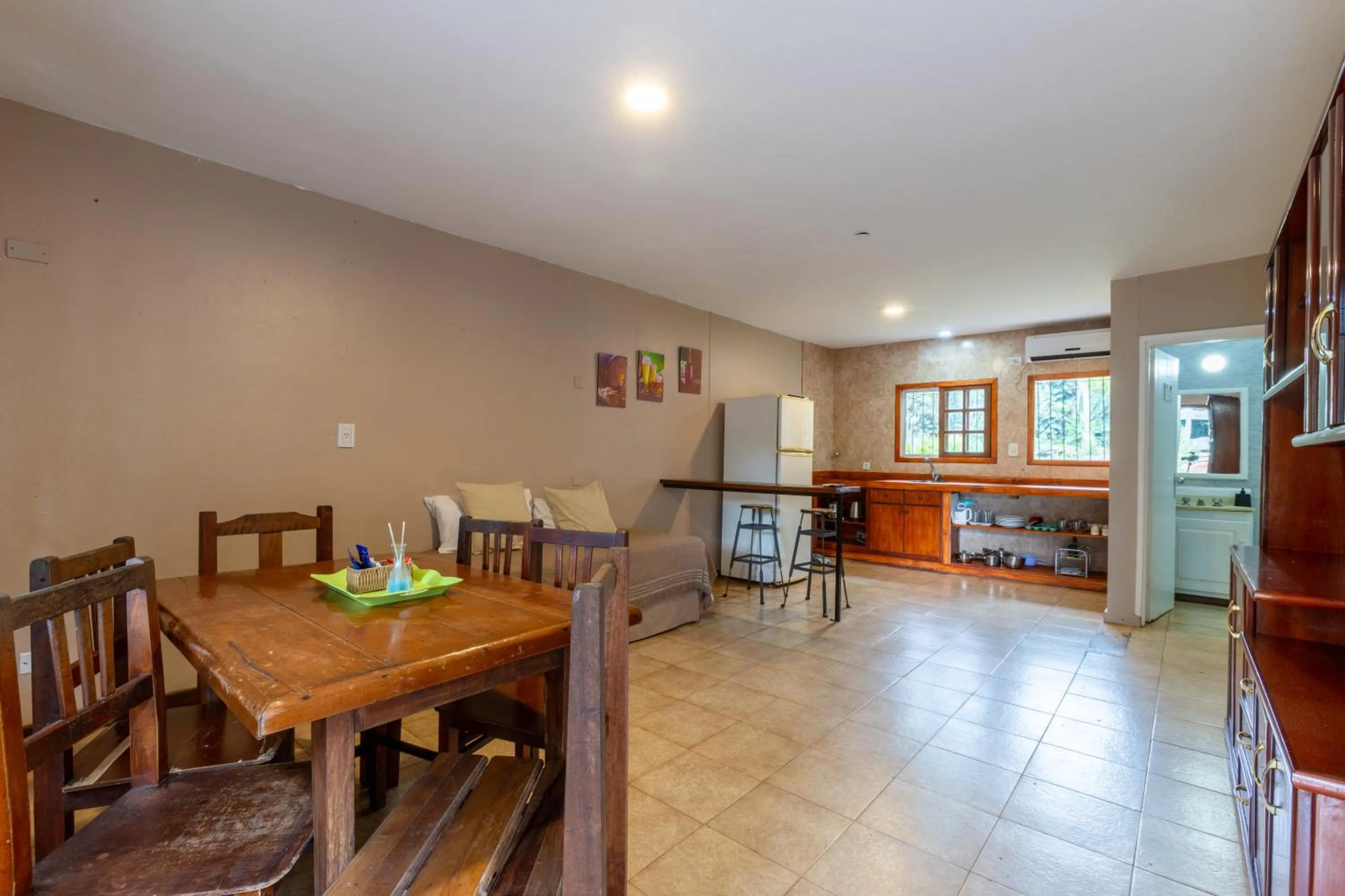 Dining area in Beer Hotel Iguazú