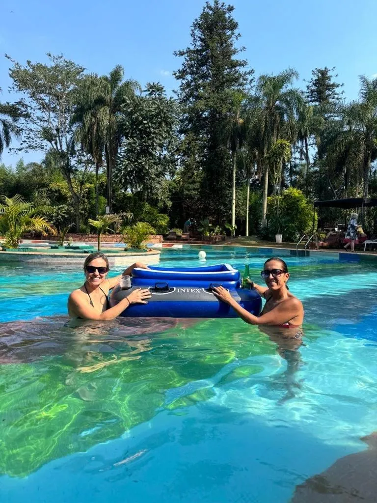 group of guests in Beer Hotel Iguazú
