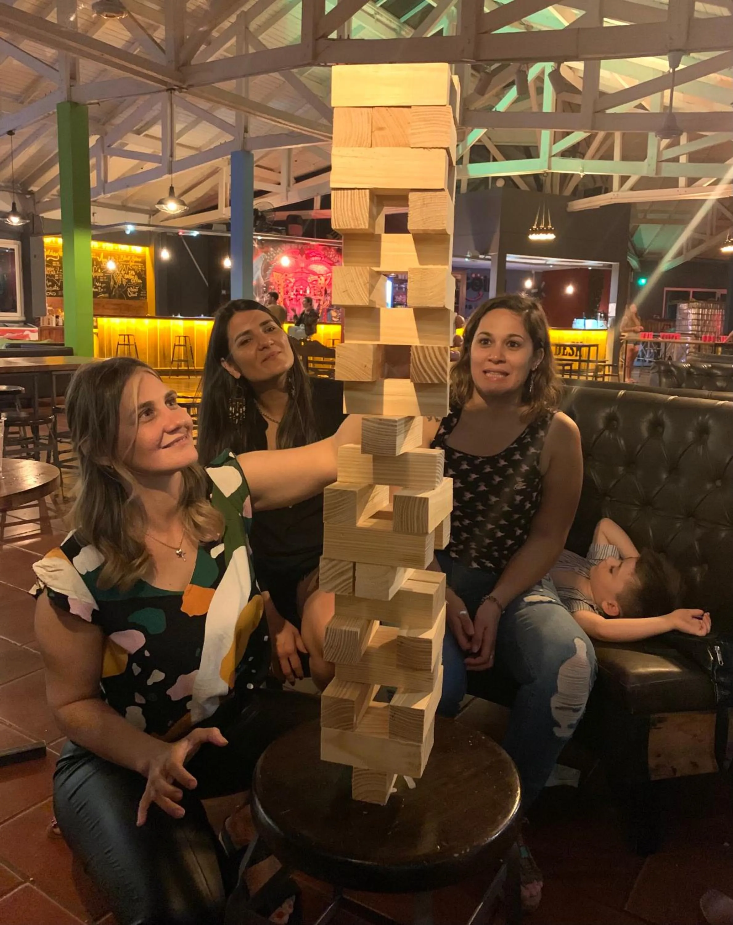 People in Beer Hotel Iguazú