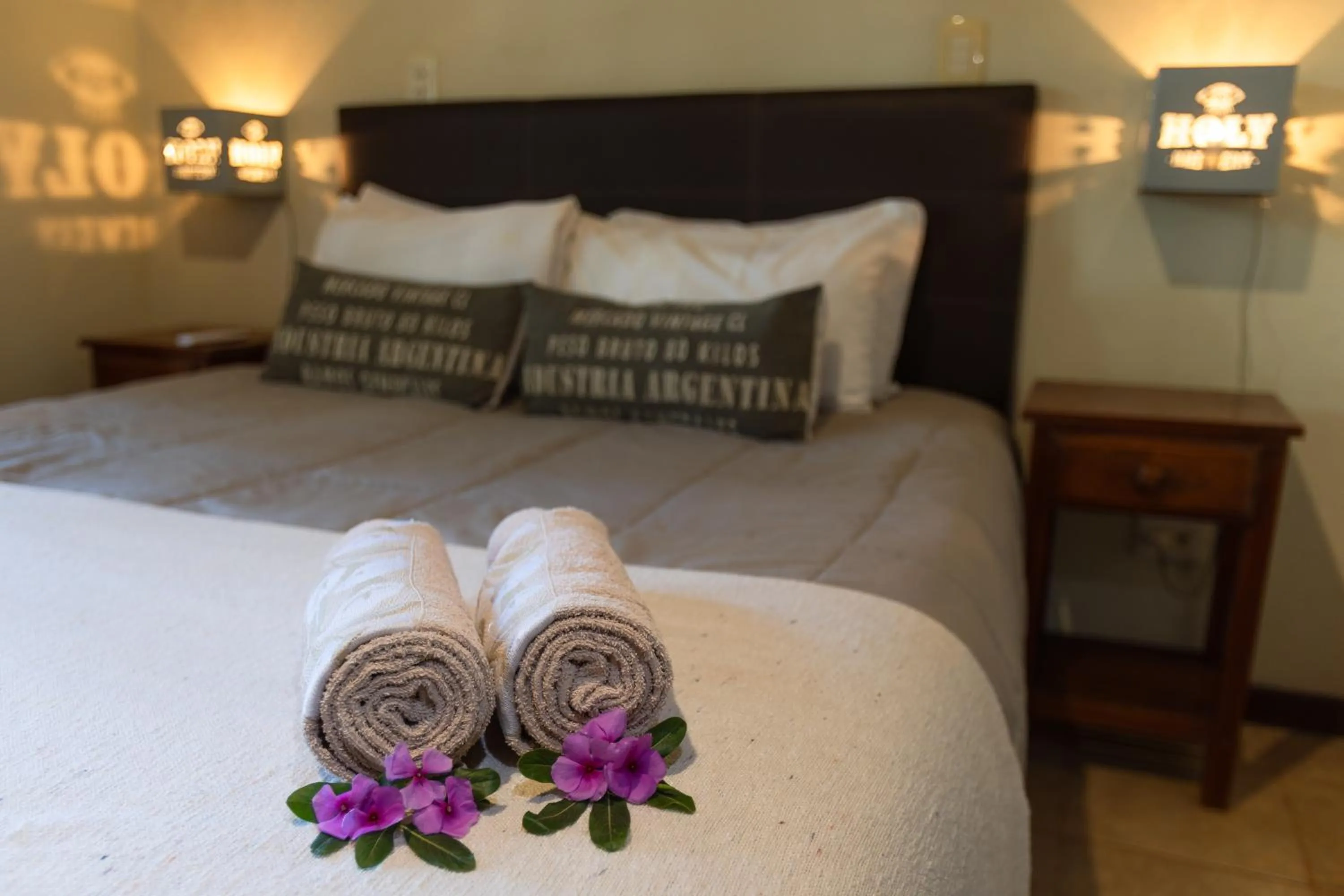 Bed in Beer Hotel Iguazú