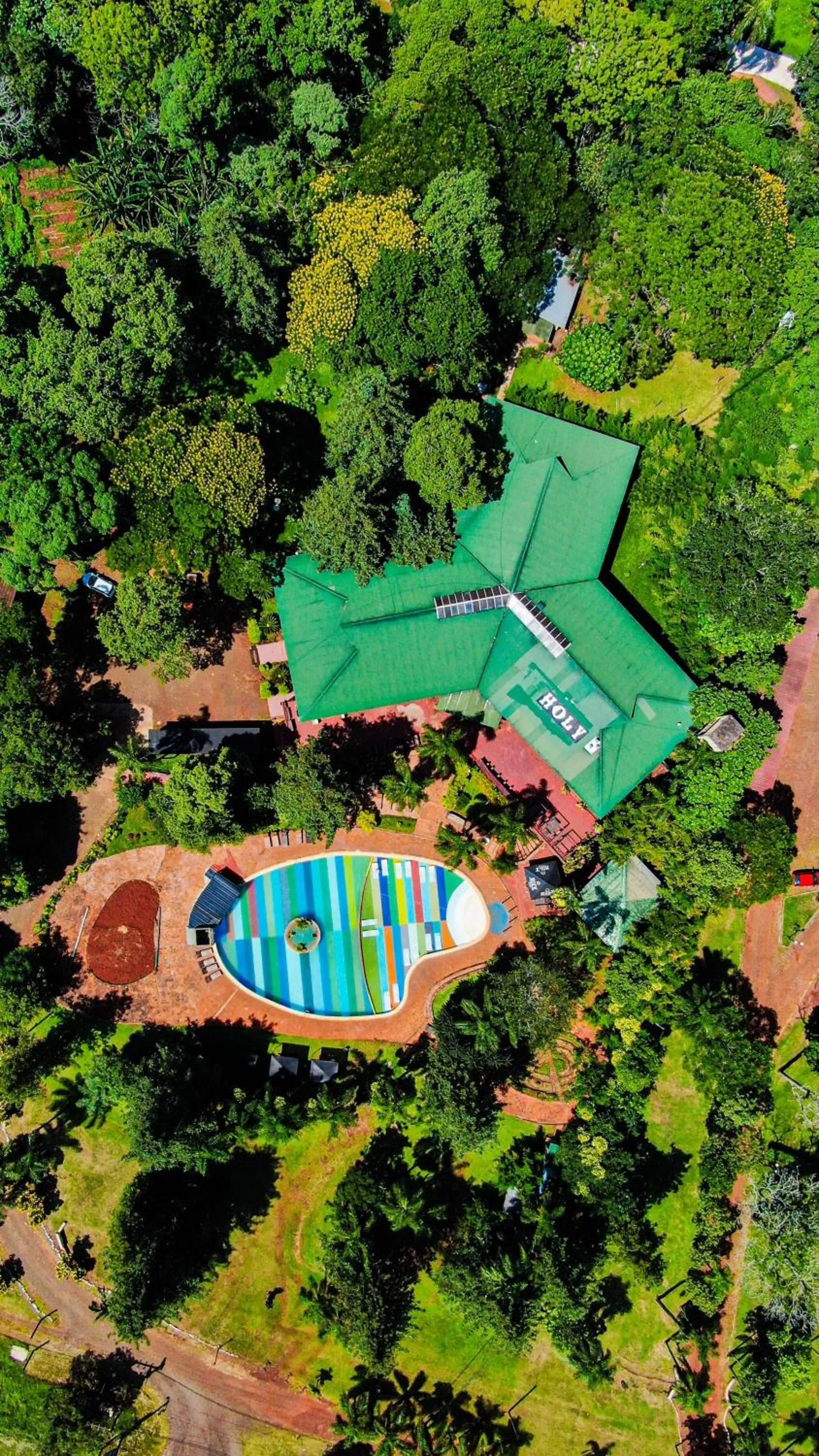 Bird's eye view in Beer Hotel Iguazú
