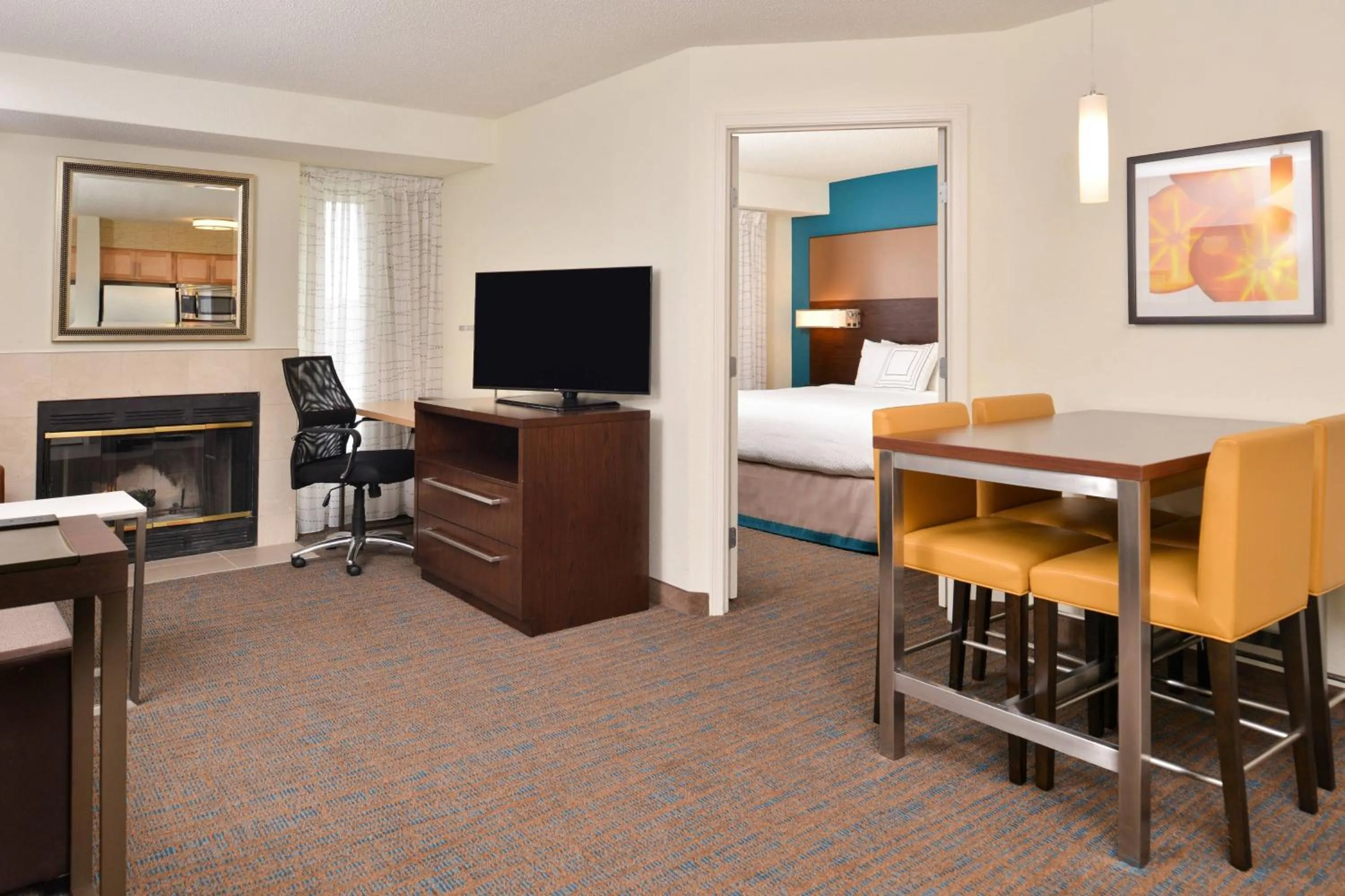 Living room, Bed in Residence Inn by Marriott Branson