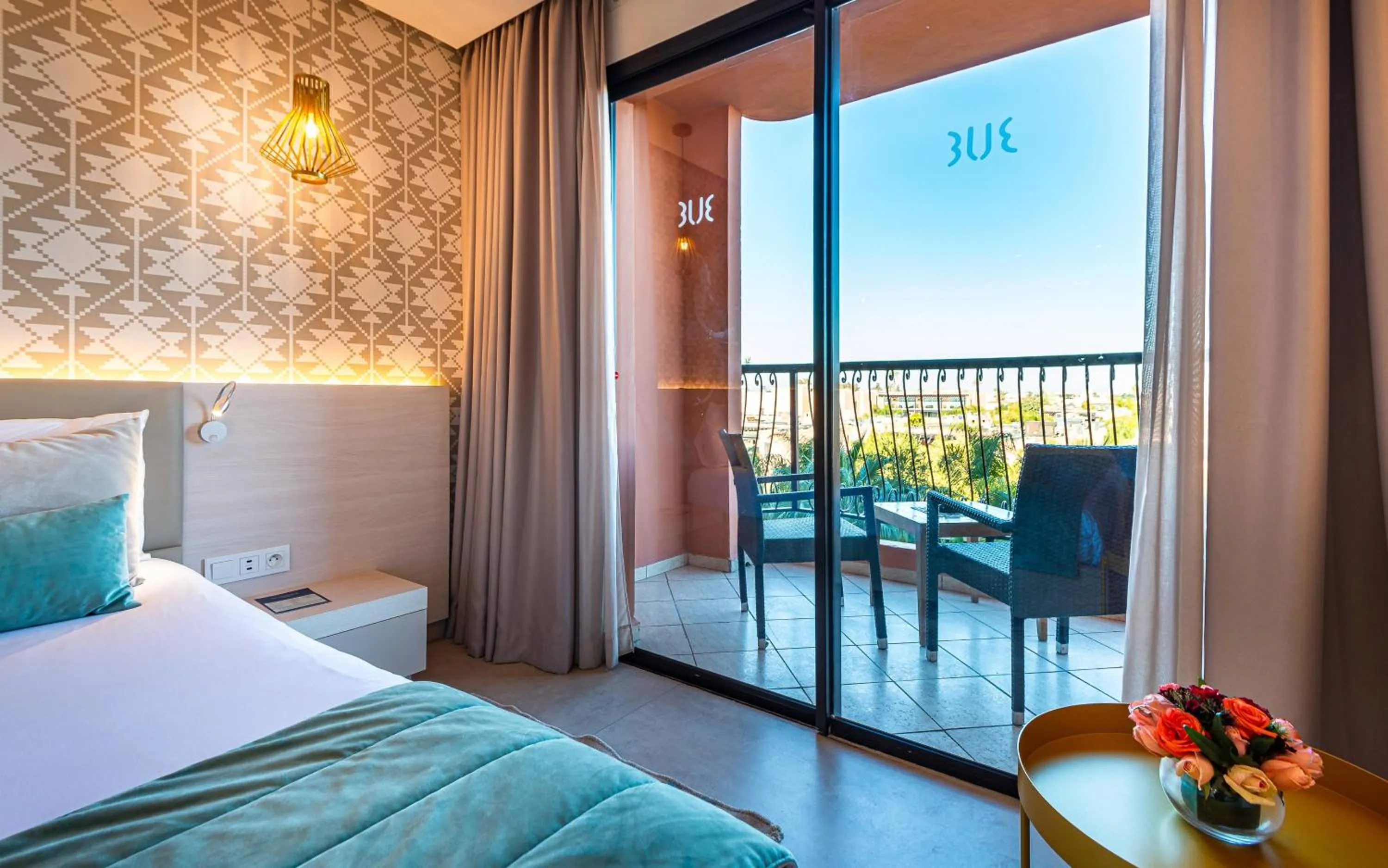 Balcony/Terrace, Bed in TUI BLUE Medina Gardens - Adults Only - All Inclusive