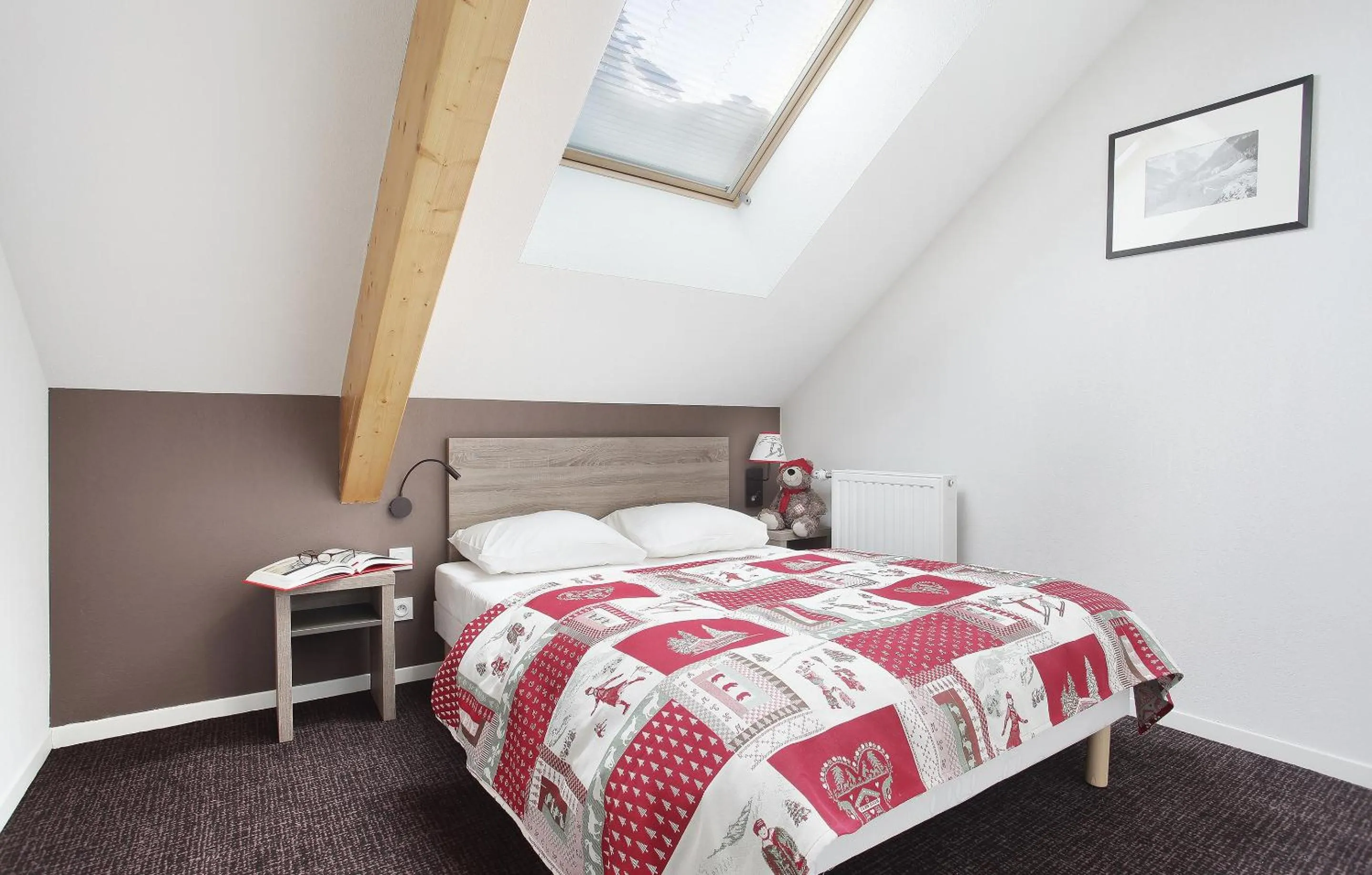 Bedroom, Bed in Résidence Odalys Aquisana