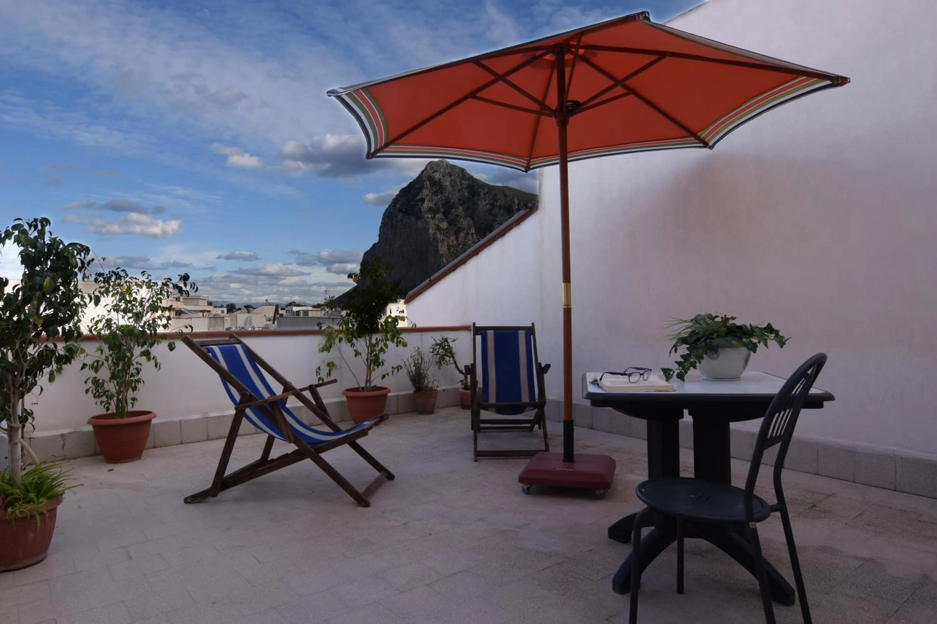 Balcony/Terrace in B&B Alighieri 21