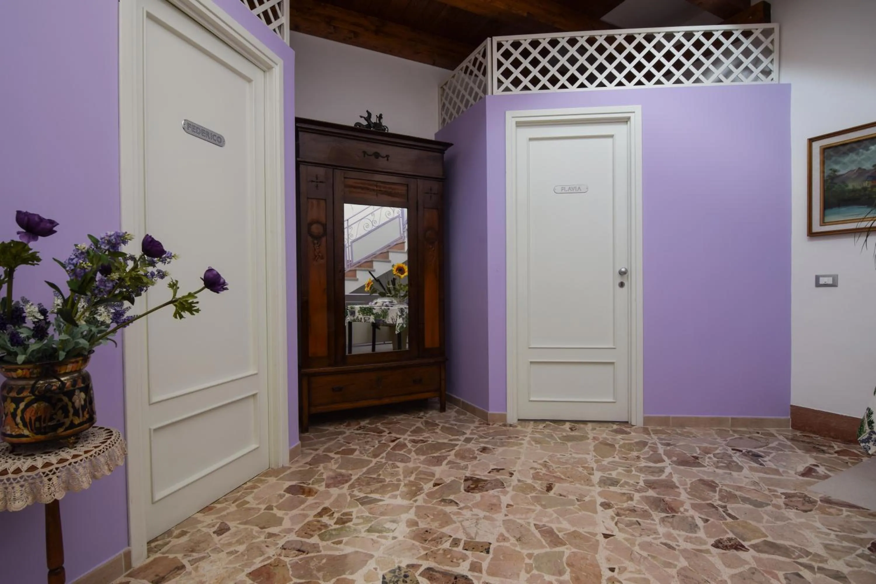 Facade/entrance in B&B Alighieri 21