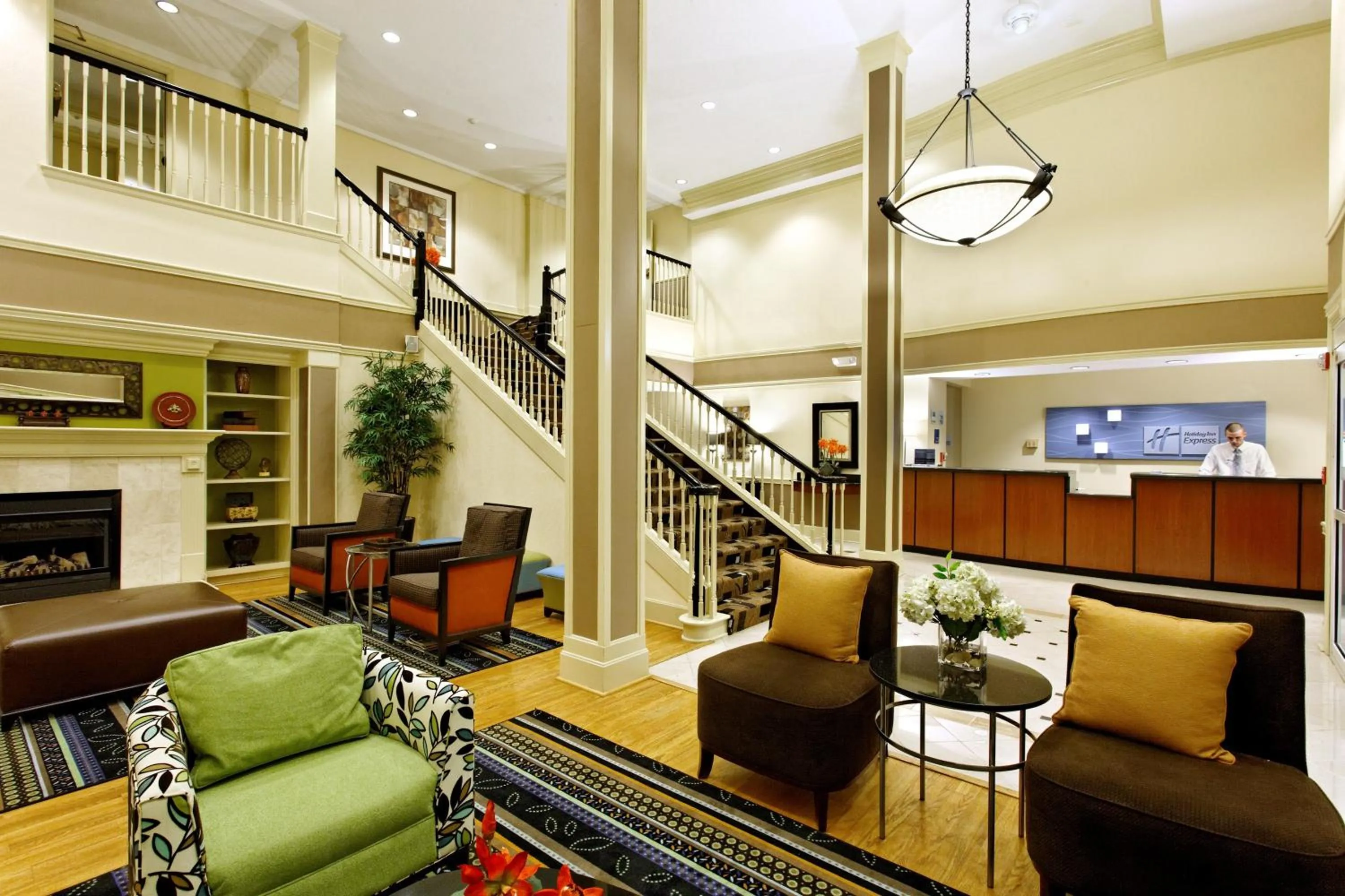 Lobby or reception in Country Inn & Suites by Radisson, Evansville, IN