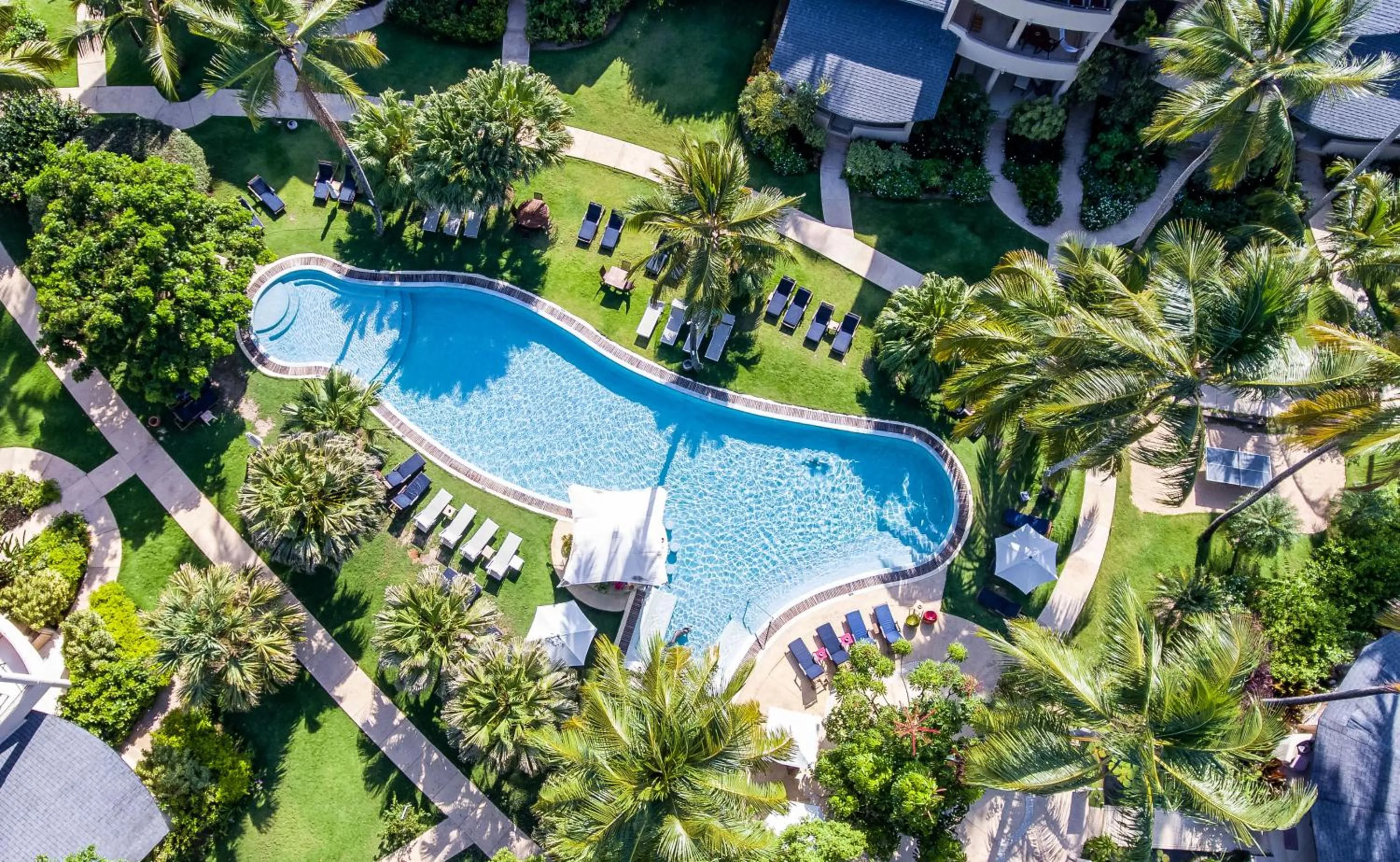 Bird's eye view in Hotel Alisei