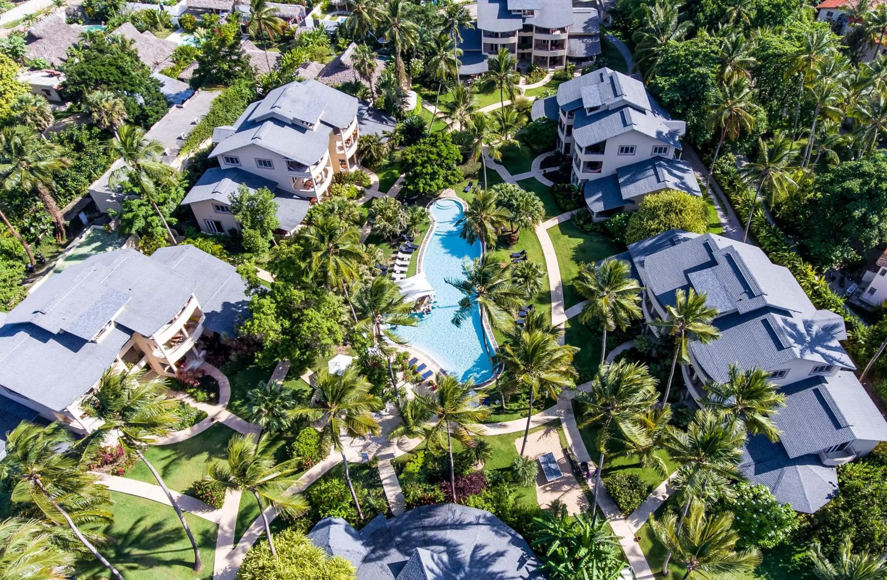 Bird's eye view in Hotel Alisei