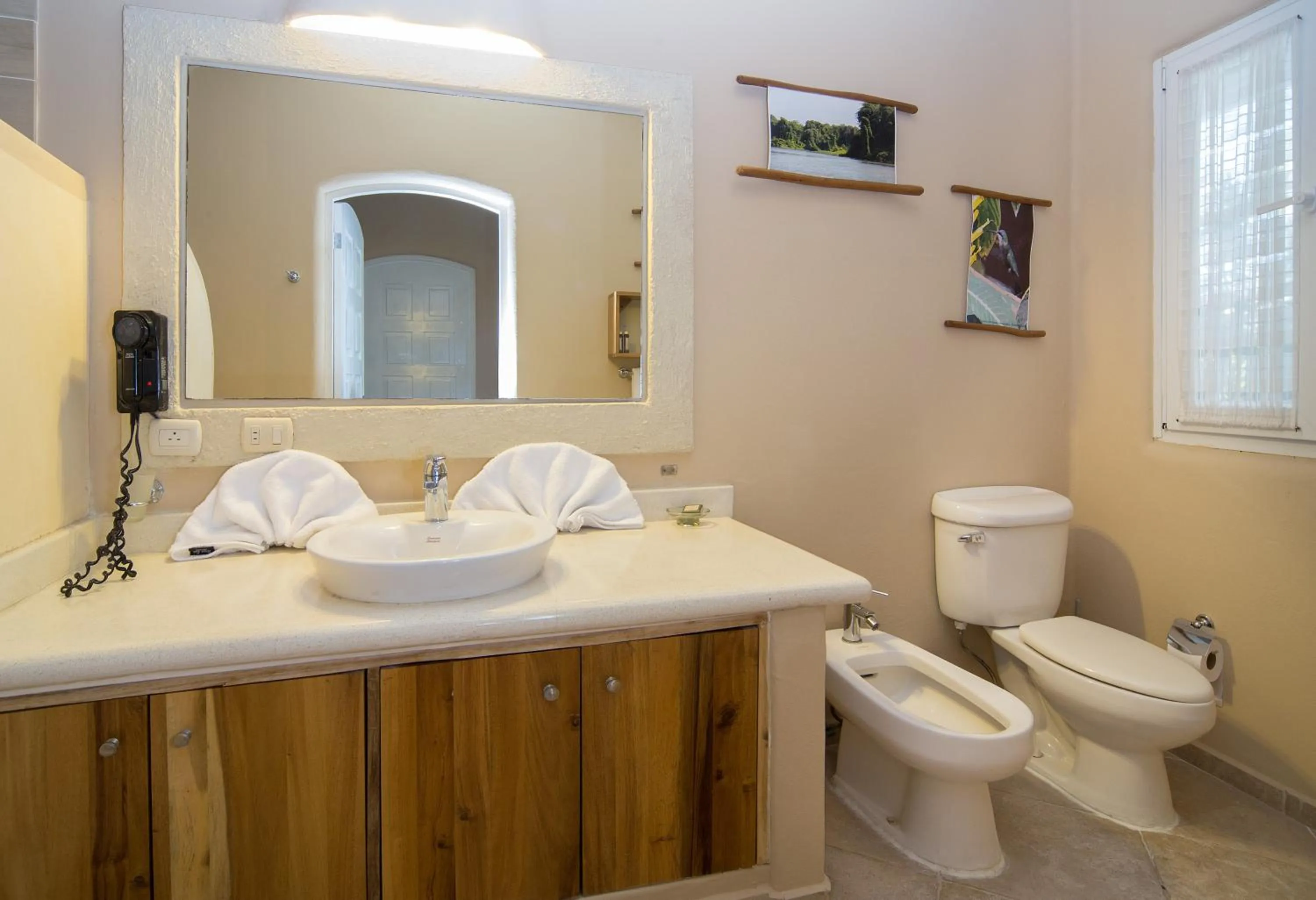 Toilet in Hotel Alisei