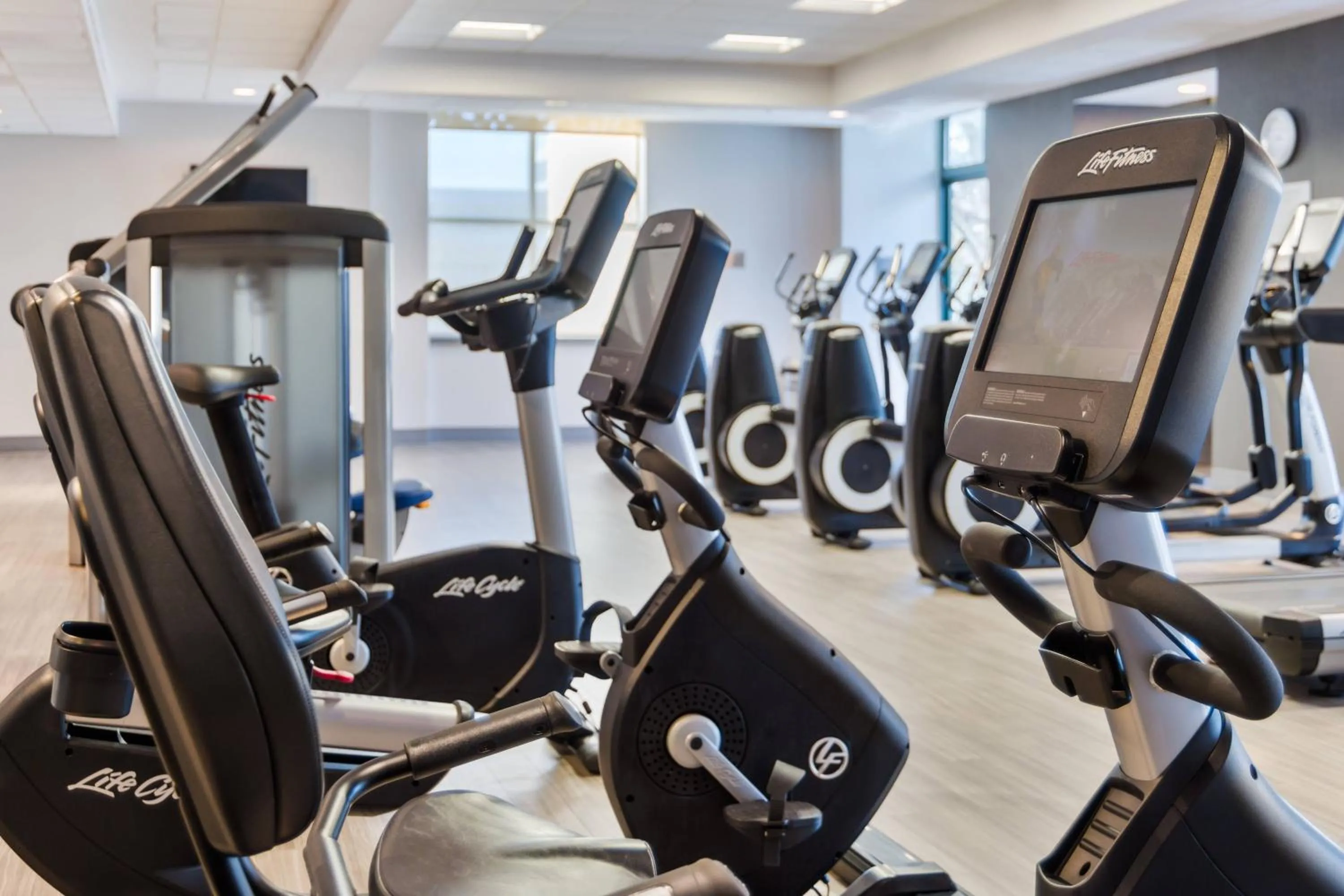 Fitness centre/facilities in Chicago Marriott Suites Deerfield