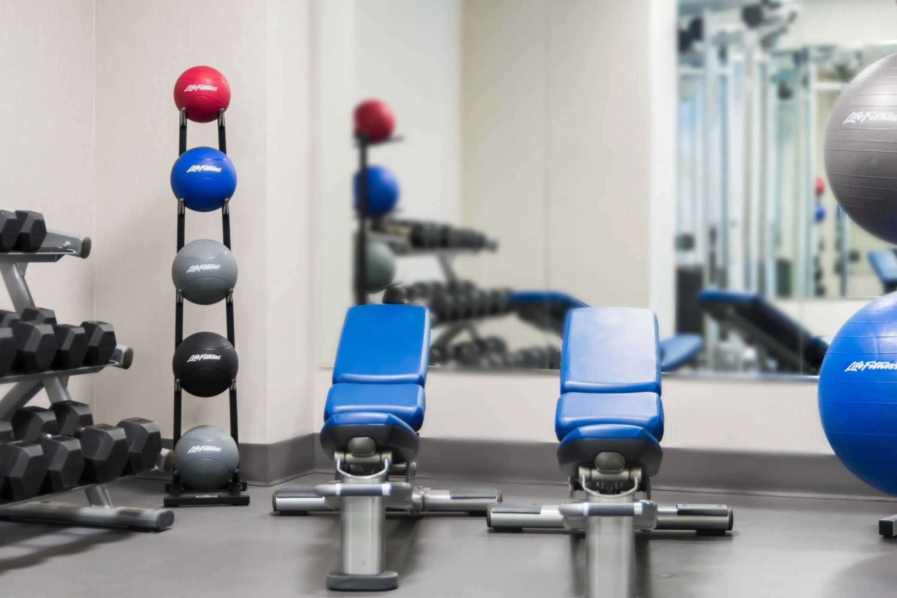 Fitness centre/facilities in Chicago Marriott Suites Deerfield