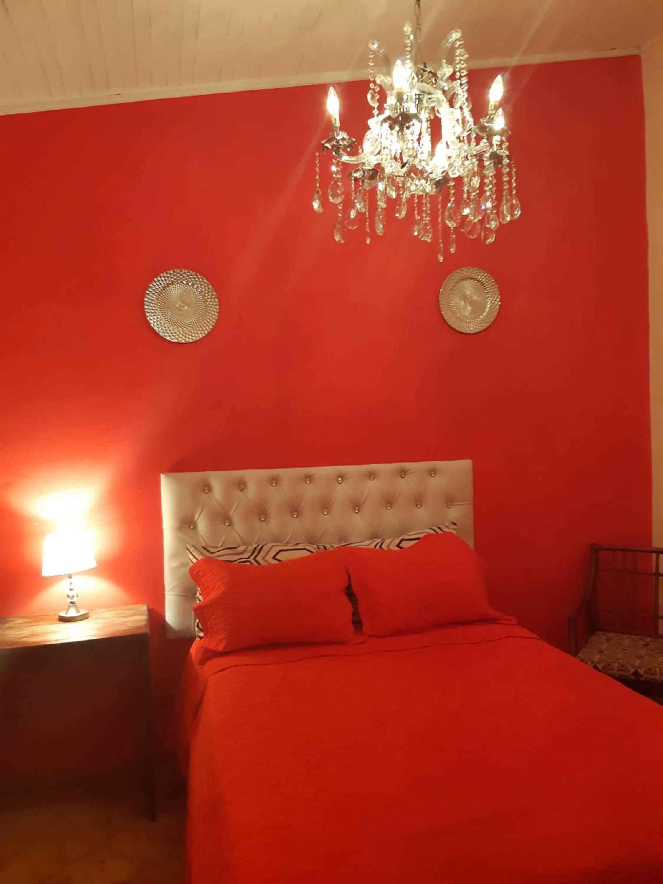 Bed in Hotel El Tronco Inc