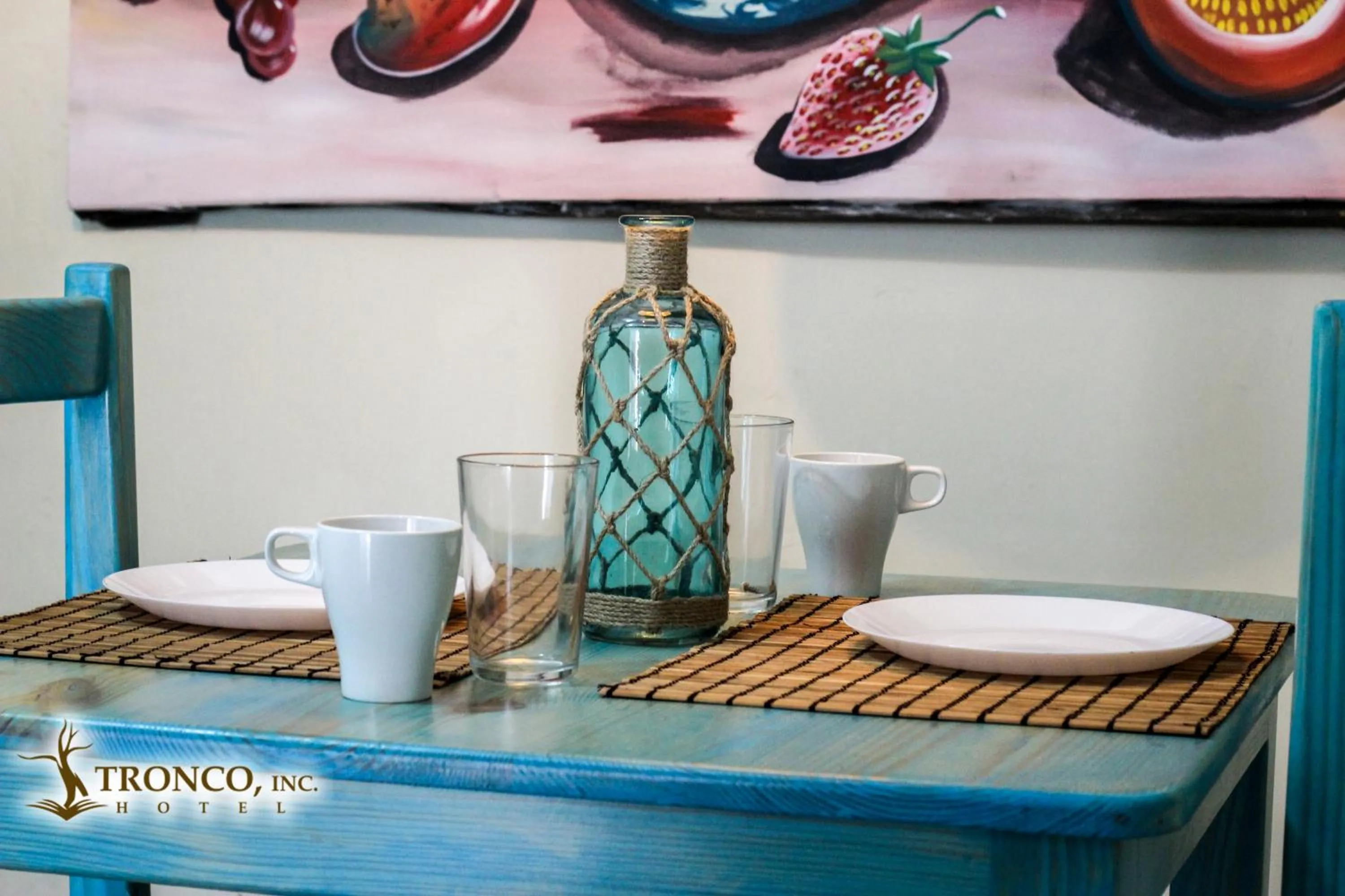 Decorative detail in Hotel El Tronco Inc