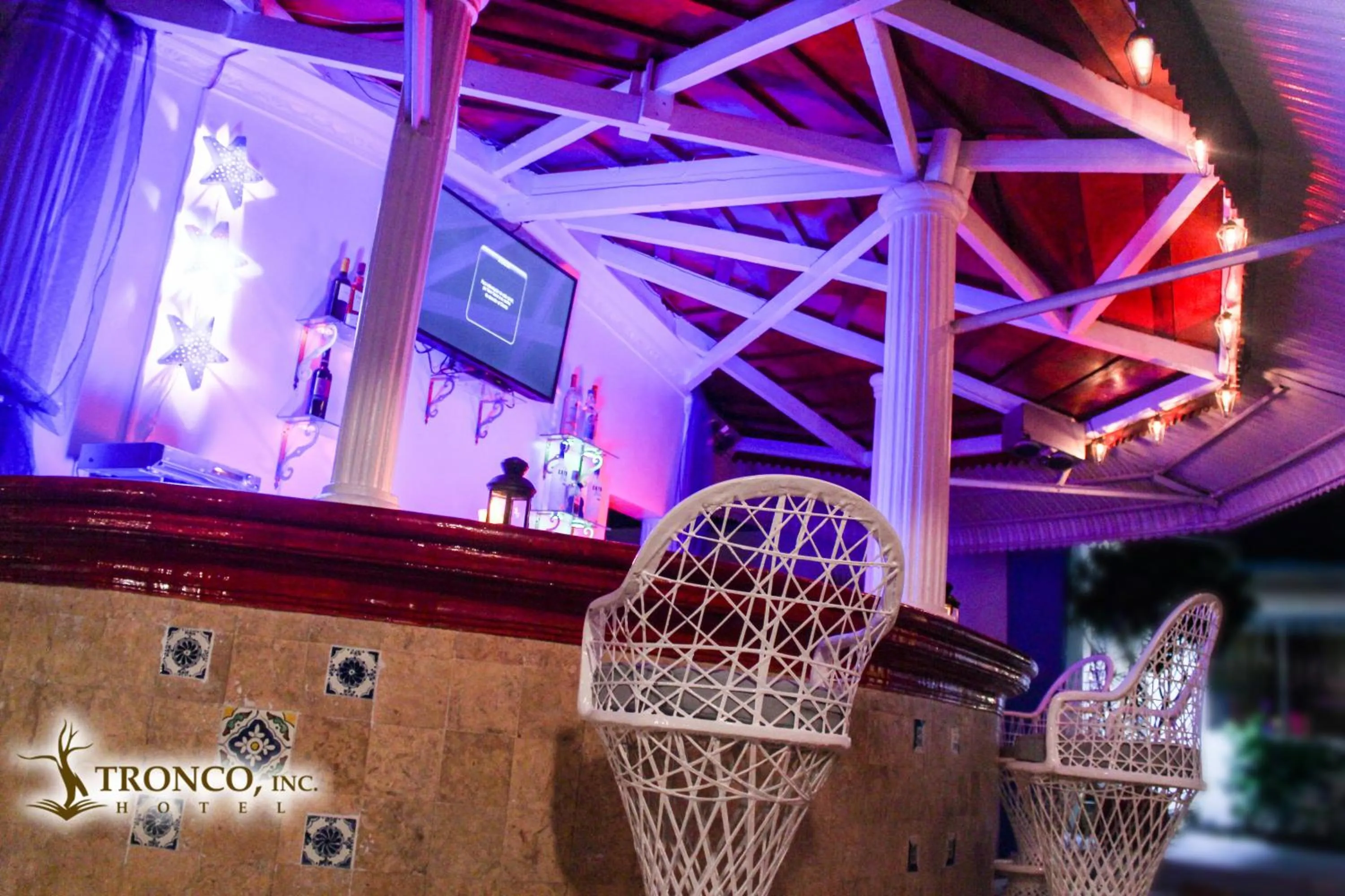 Lounge or bar in Hotel El Tronco Inc