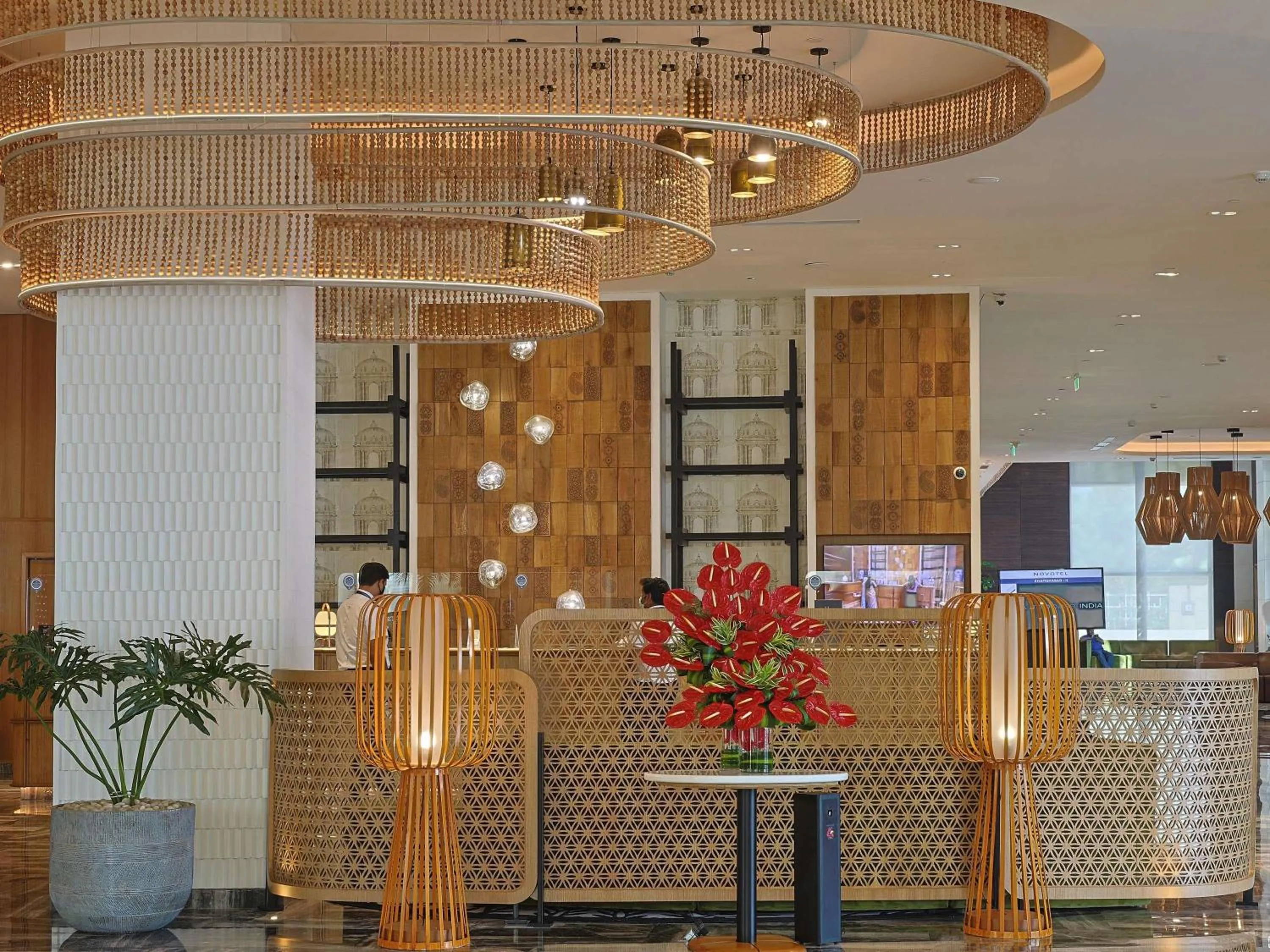 Bedroom in Novotel Hyderabad Airport