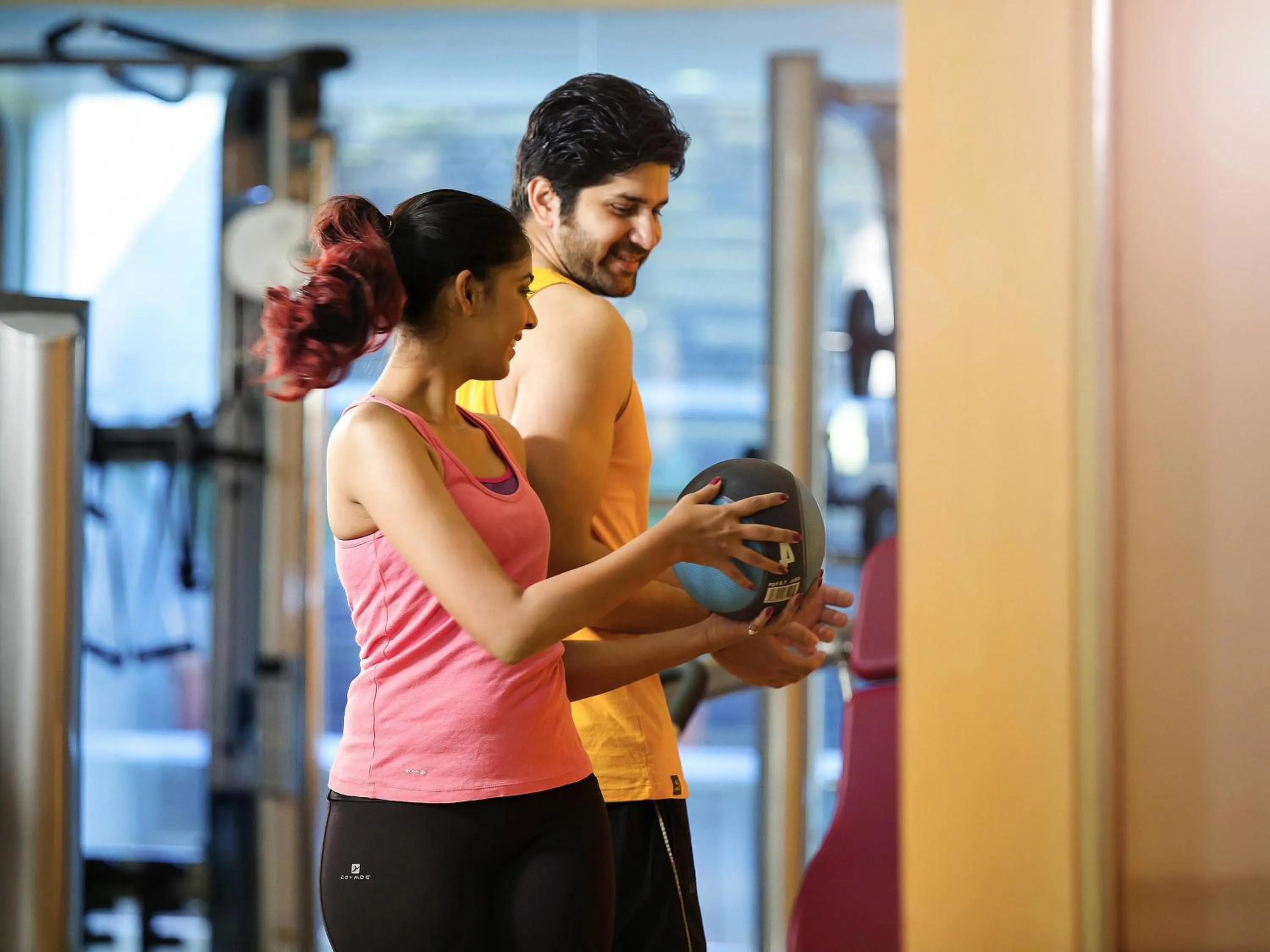 Bedroom in Novotel Hyderabad Airport