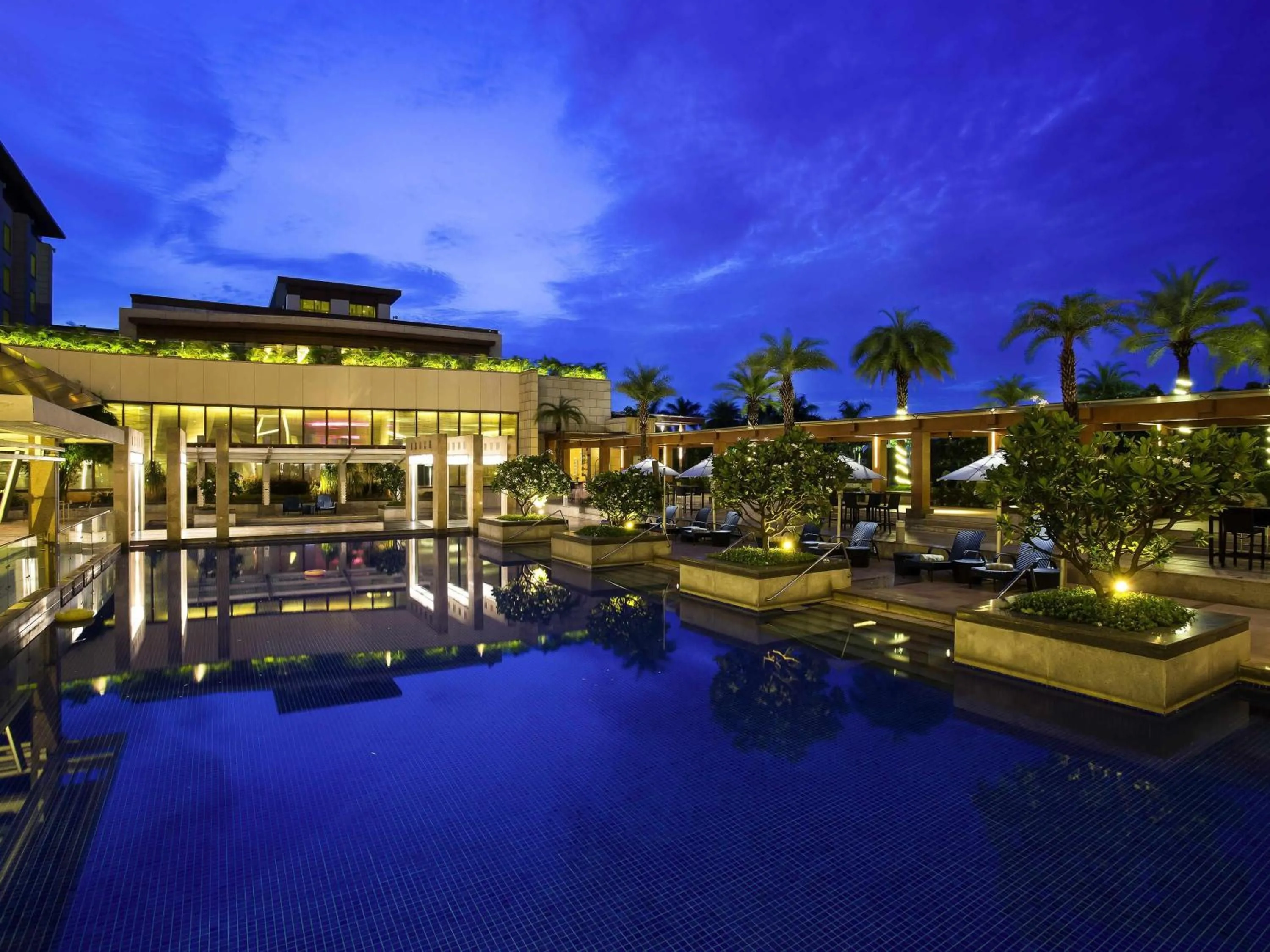 Bedroom in Novotel Hyderabad Airport
